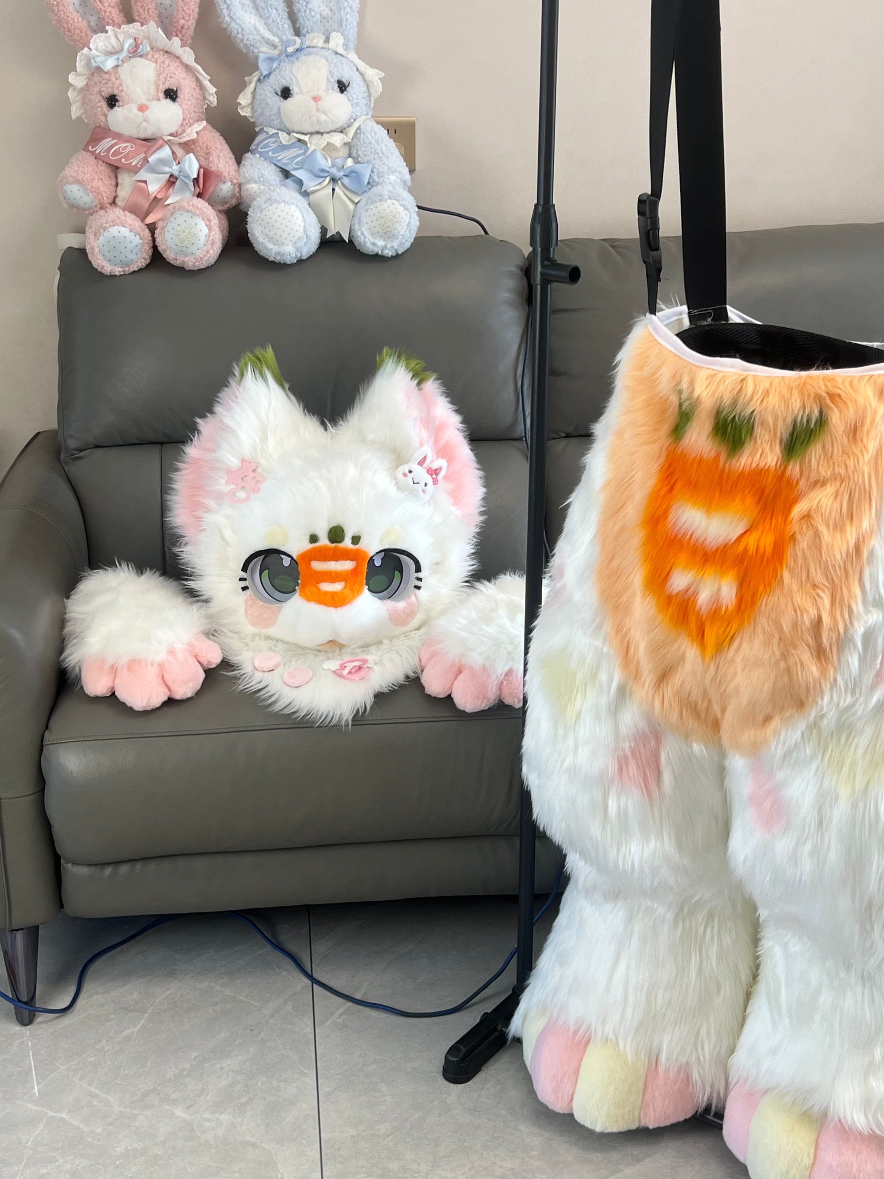 Carrot Kitten Kemono Full Set Fursuit
