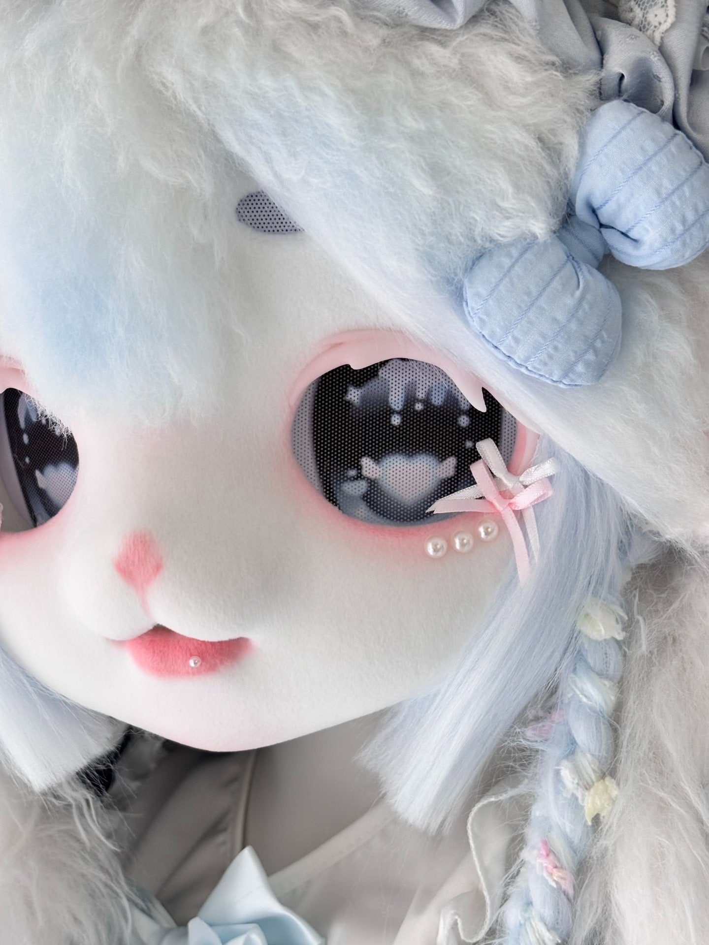 [Lamb] Blue Lamb Kig Fursuits Stock (Gift Handpaws+Feetpaws+Tail)