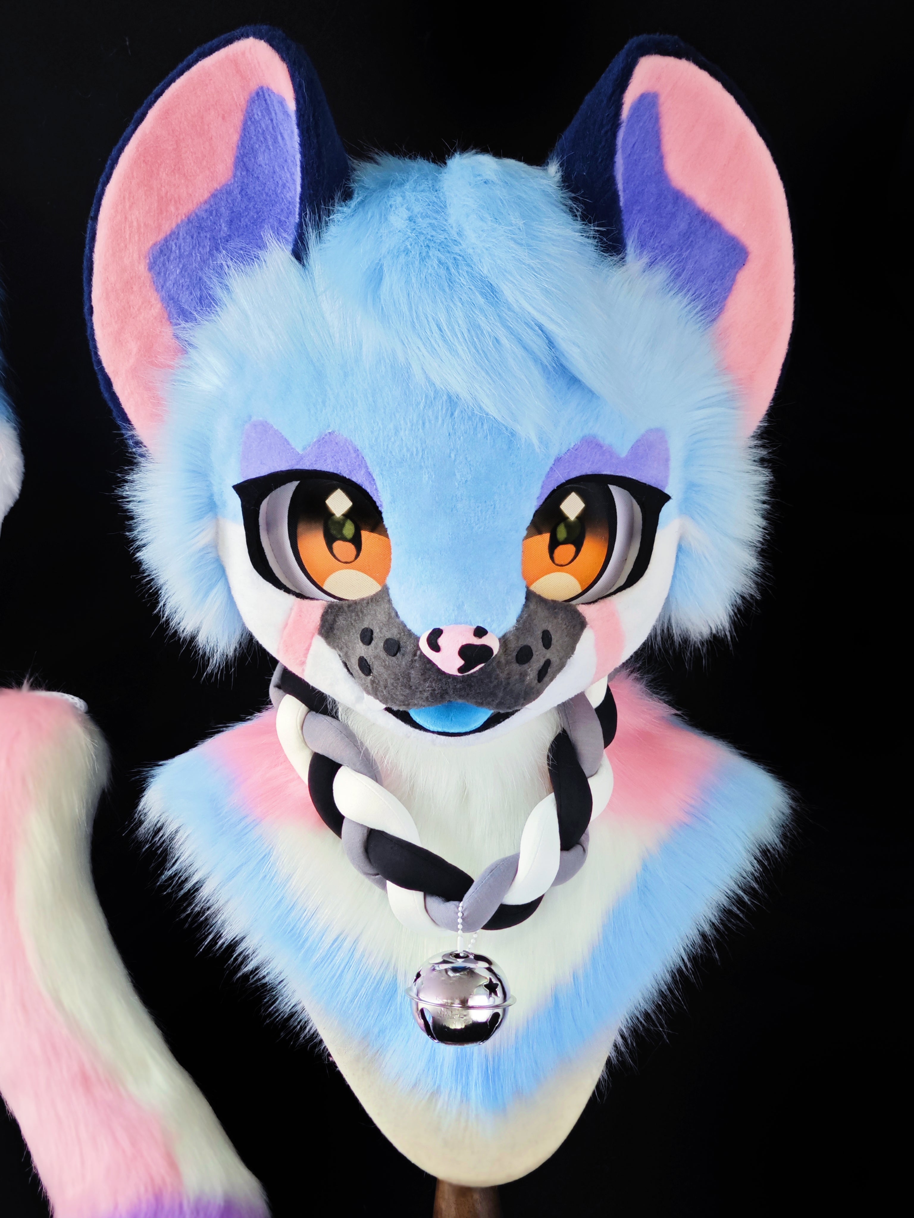 Blue Bear Head Fursuit (Gift Handpaws+Tail)