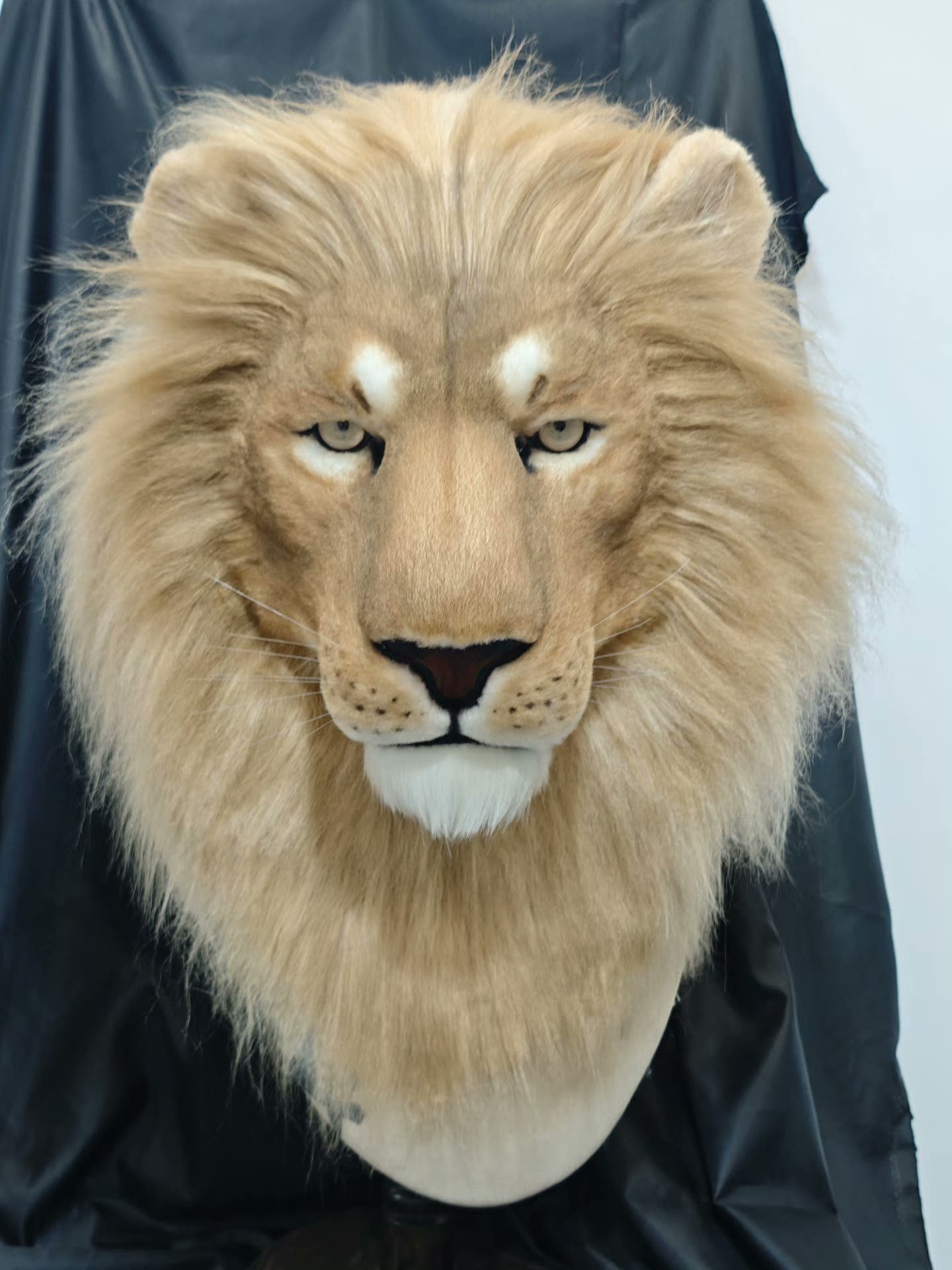 White Lion Realistic Head Fursuit
