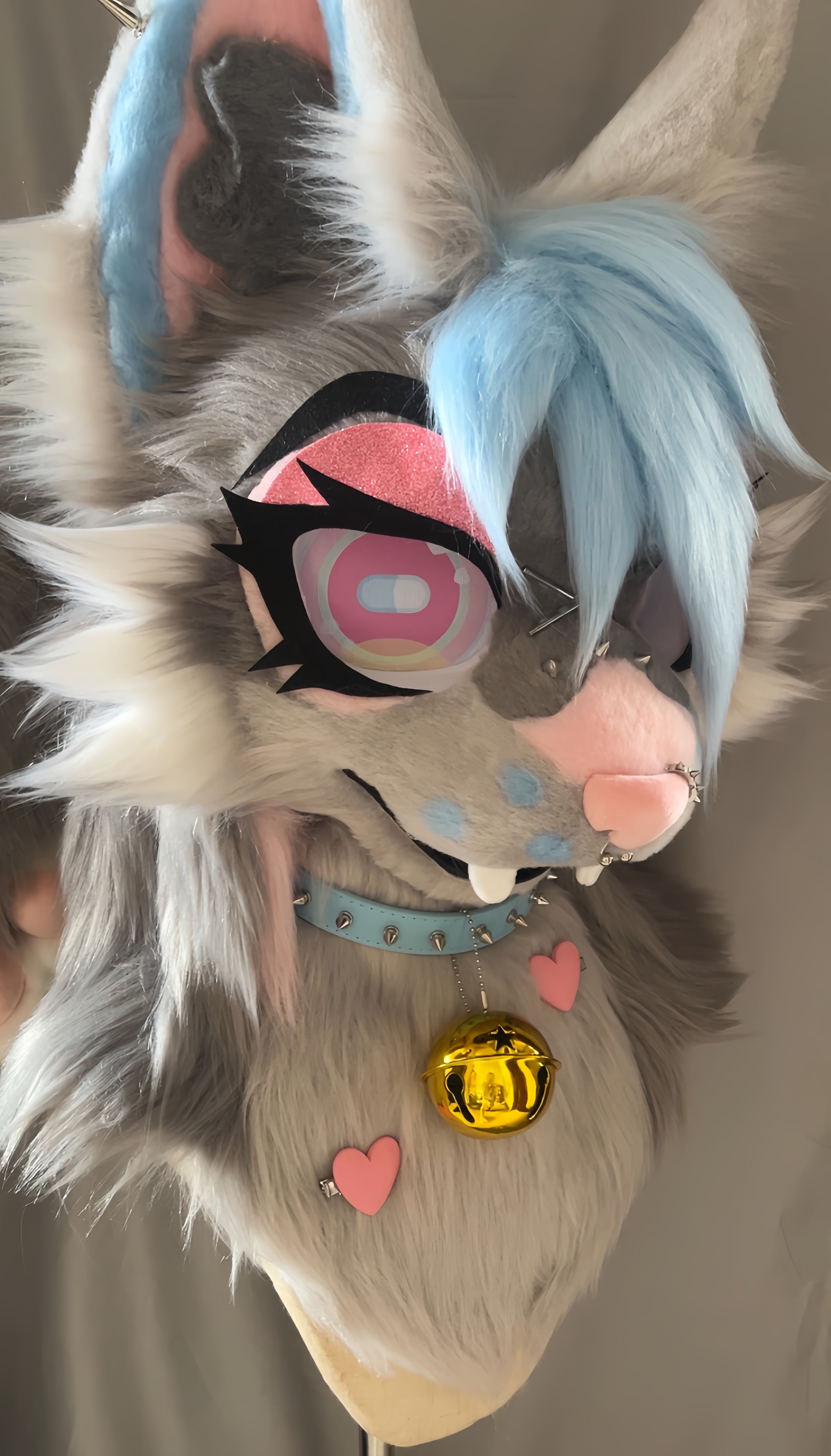 Fox Toony Head Fursuit (Gift Handpaws+Tail)