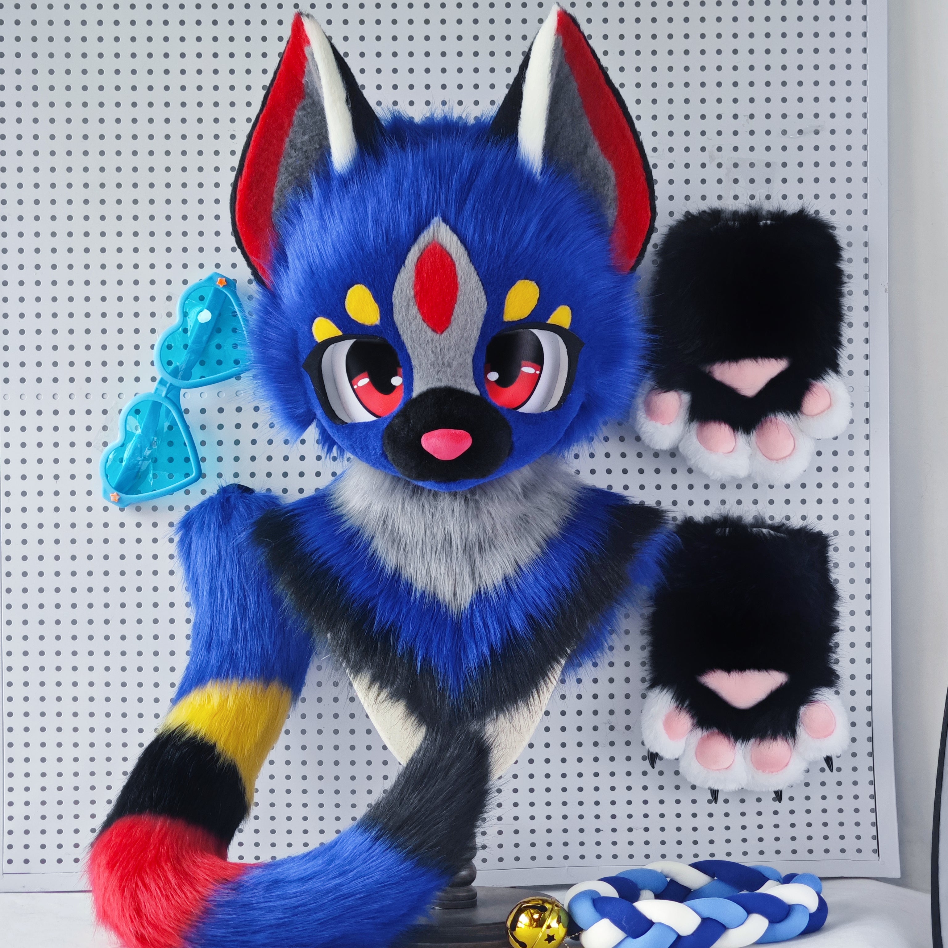 RYB Kitten Kemono Head Fursuits (Gift Handpaws+Tail)