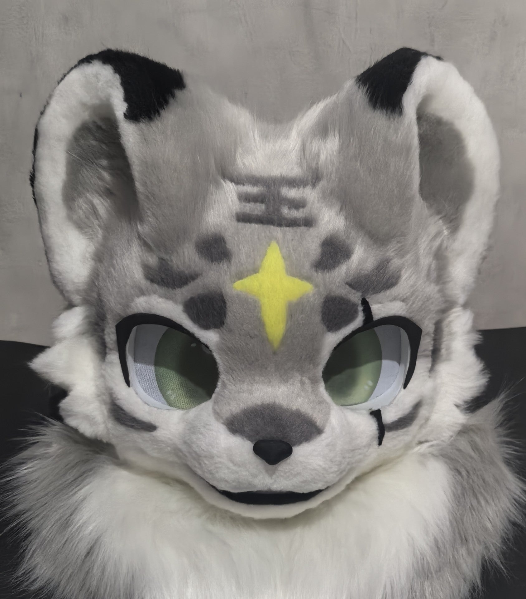 Gray Tiger Kemono Head Fursuit