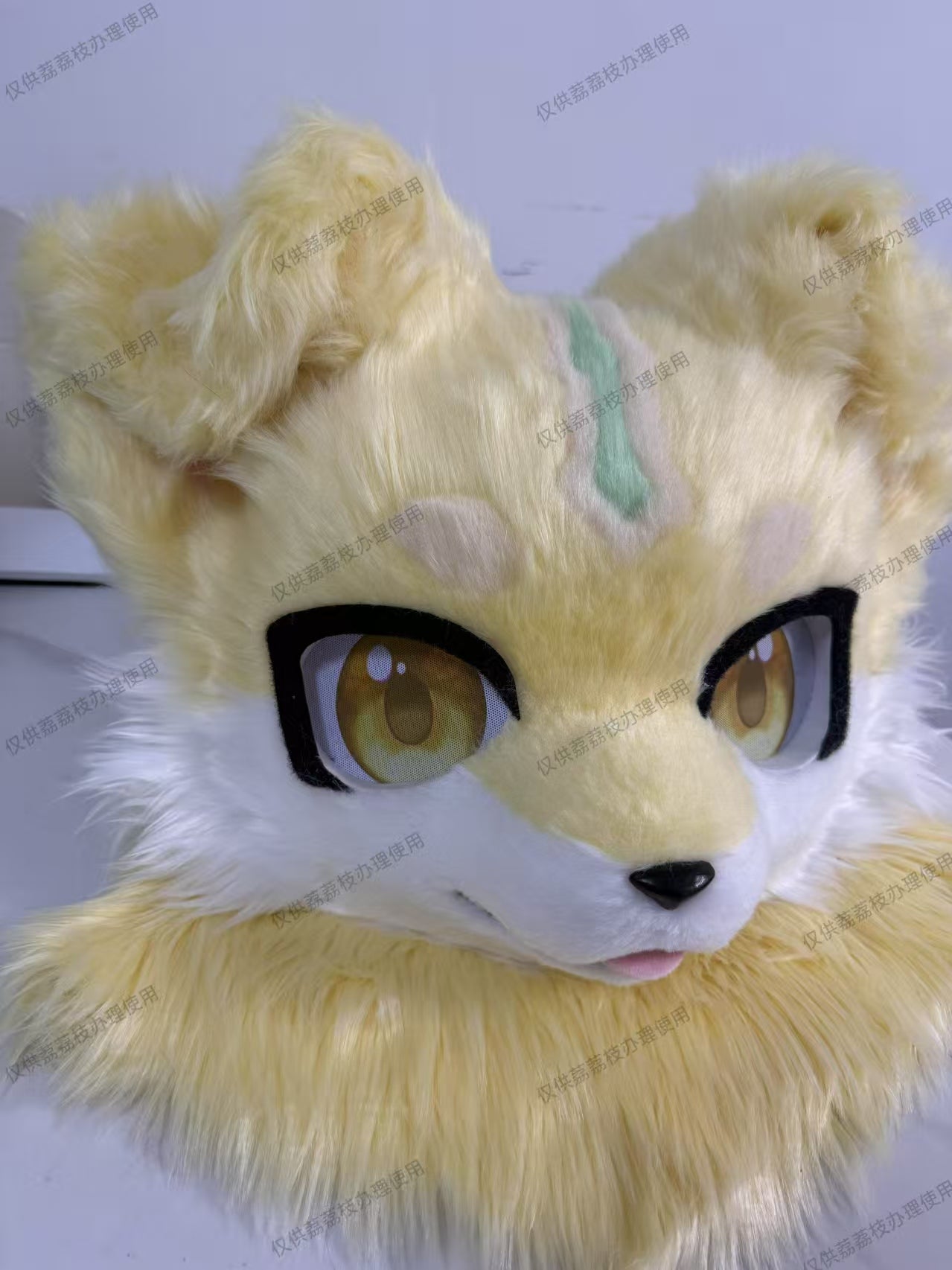 Angry Puppy Kitten Kemono Head Fursuit