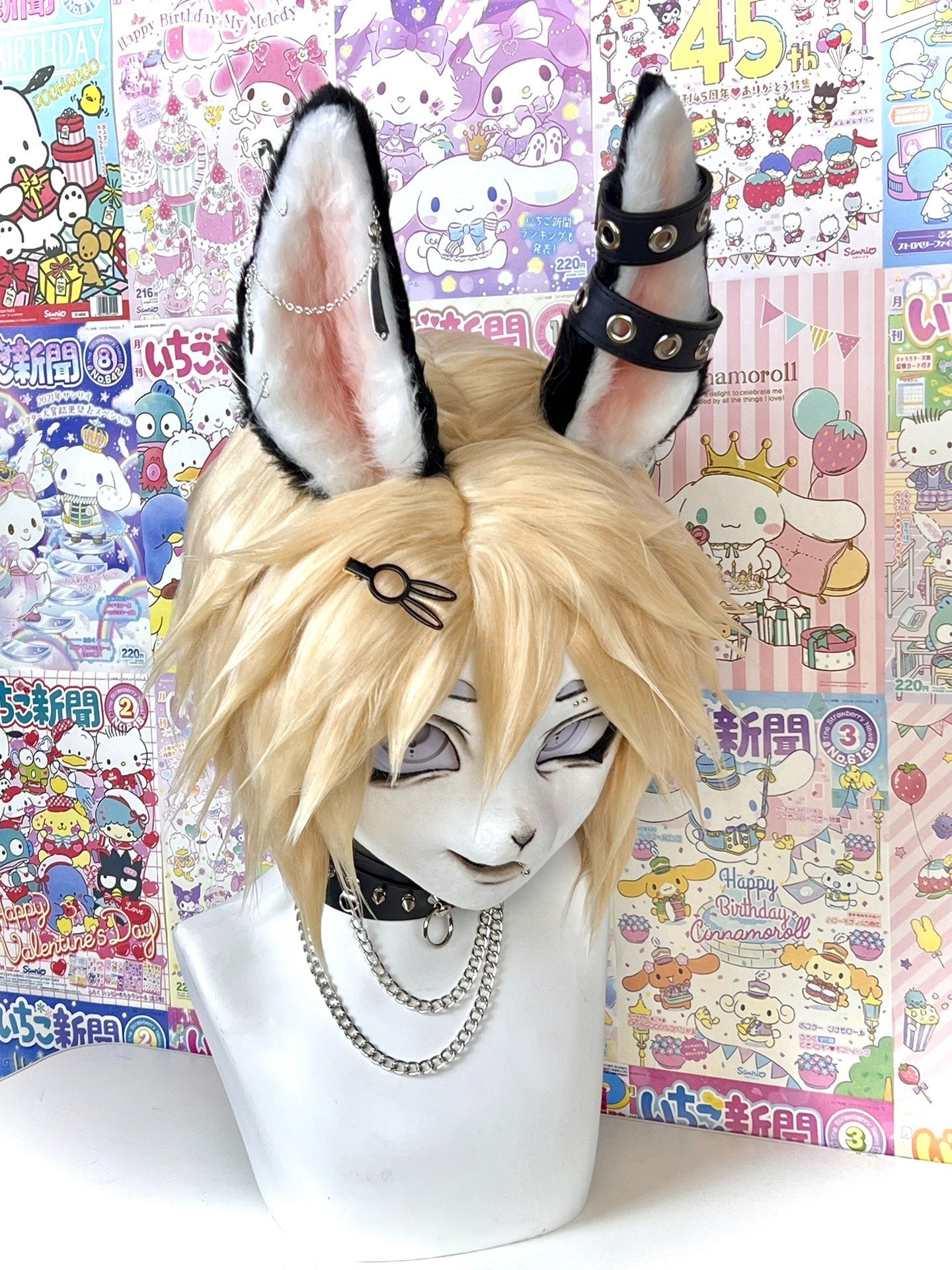 Cool Bunny Kig Head Fursuit