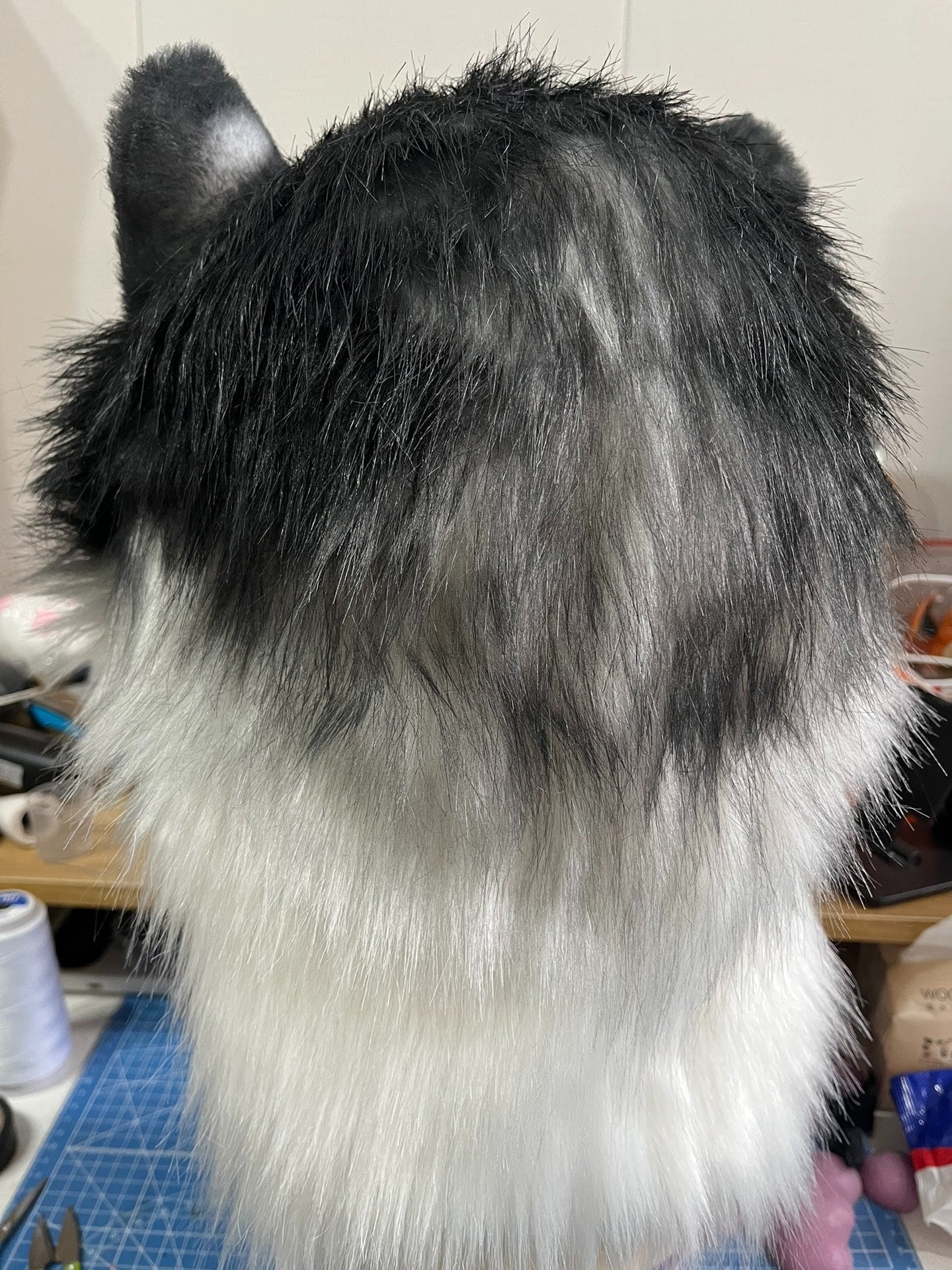Black Tiger Realistic Head Fursuit
