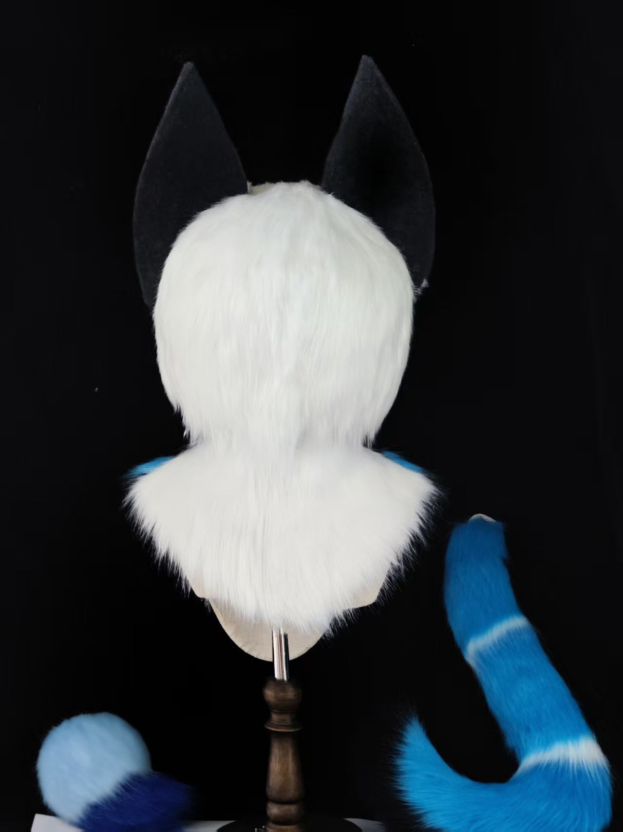 Milk Kitten Kemono Head Fursuit (Gift Handpaws+Tail)