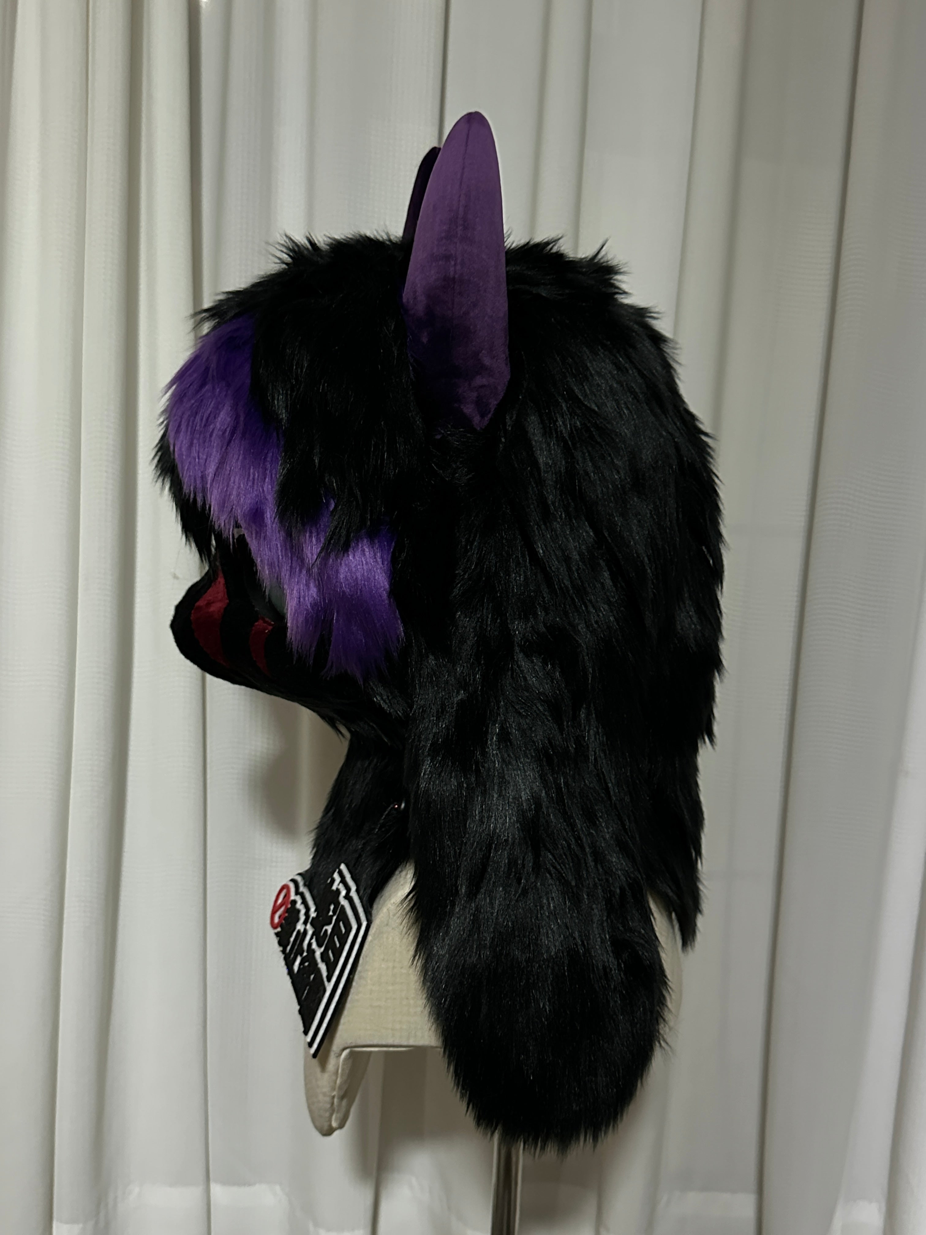 Black Bunny Kemono Head Fursuit