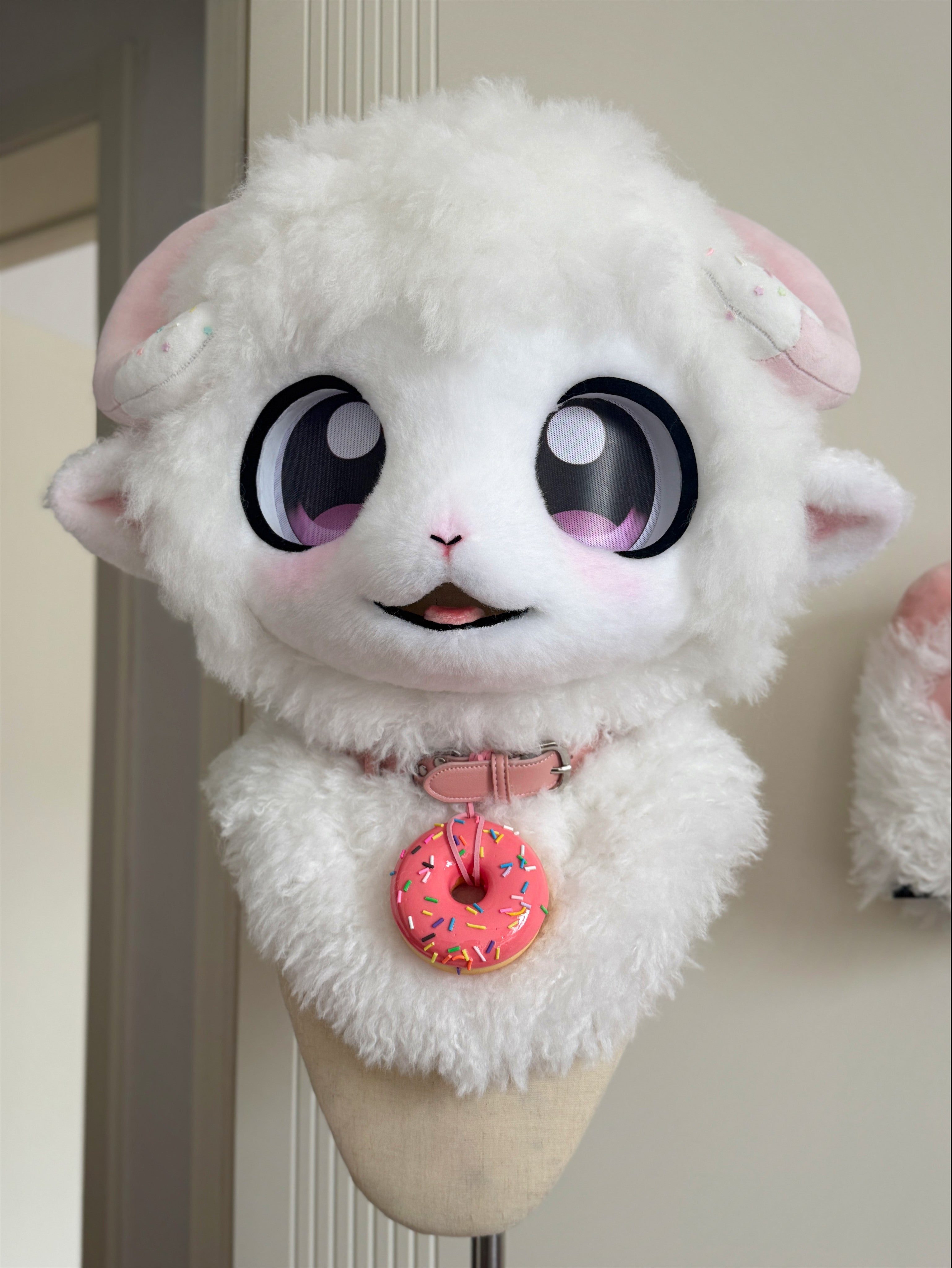 Donut Lamb Kemono Head Fursuits (Gift Handpaws)
