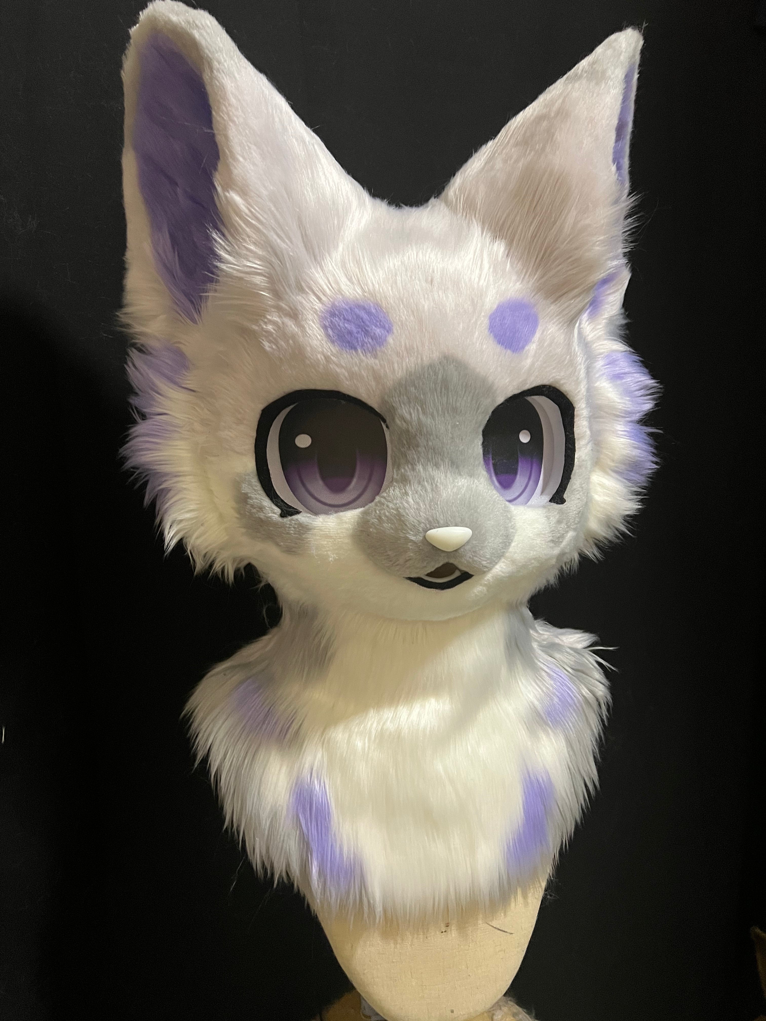 Taro Kitten Kemono Head Fursuit