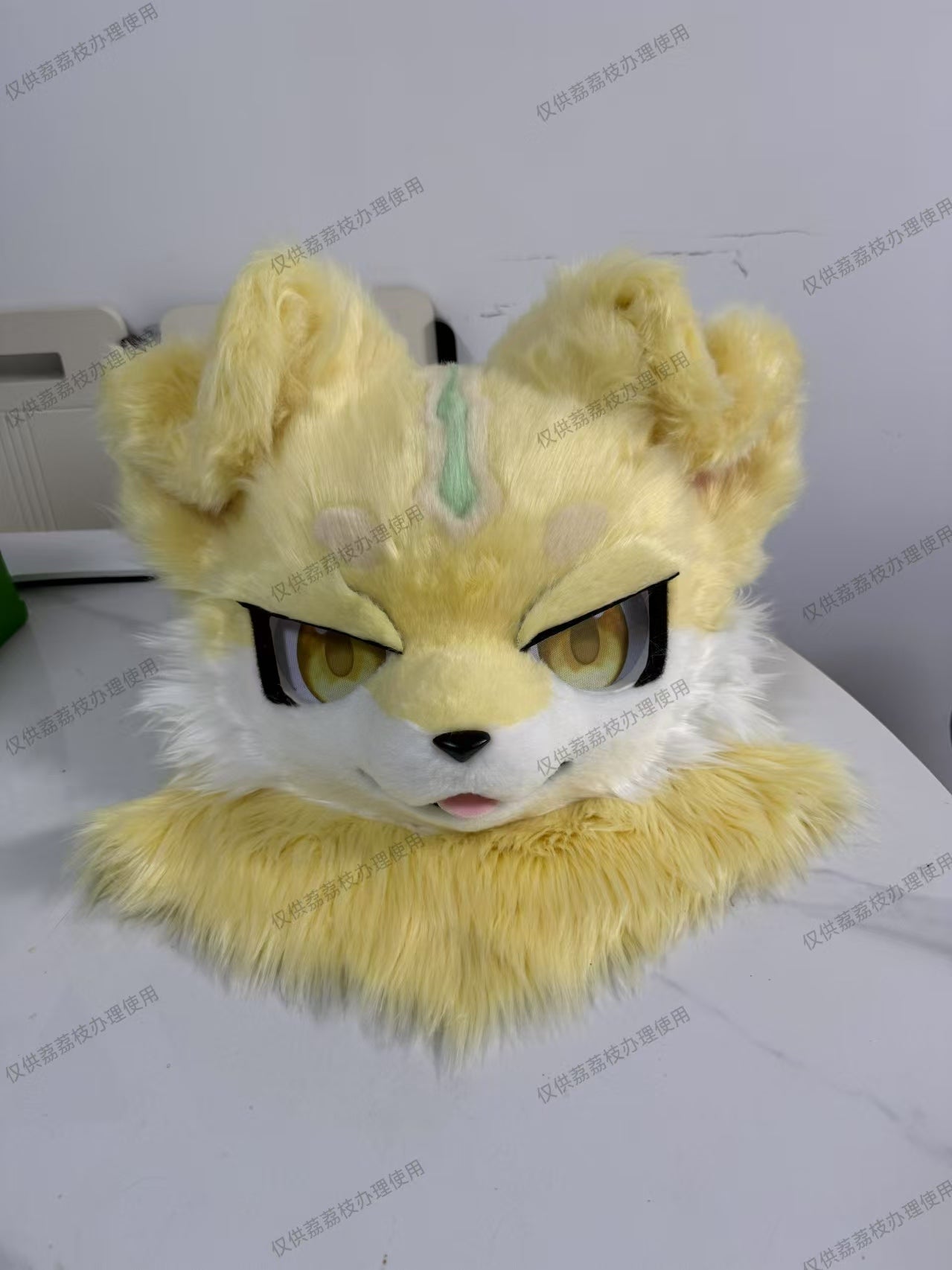 Angry Puppy Kitten Kemono Head Fursuit