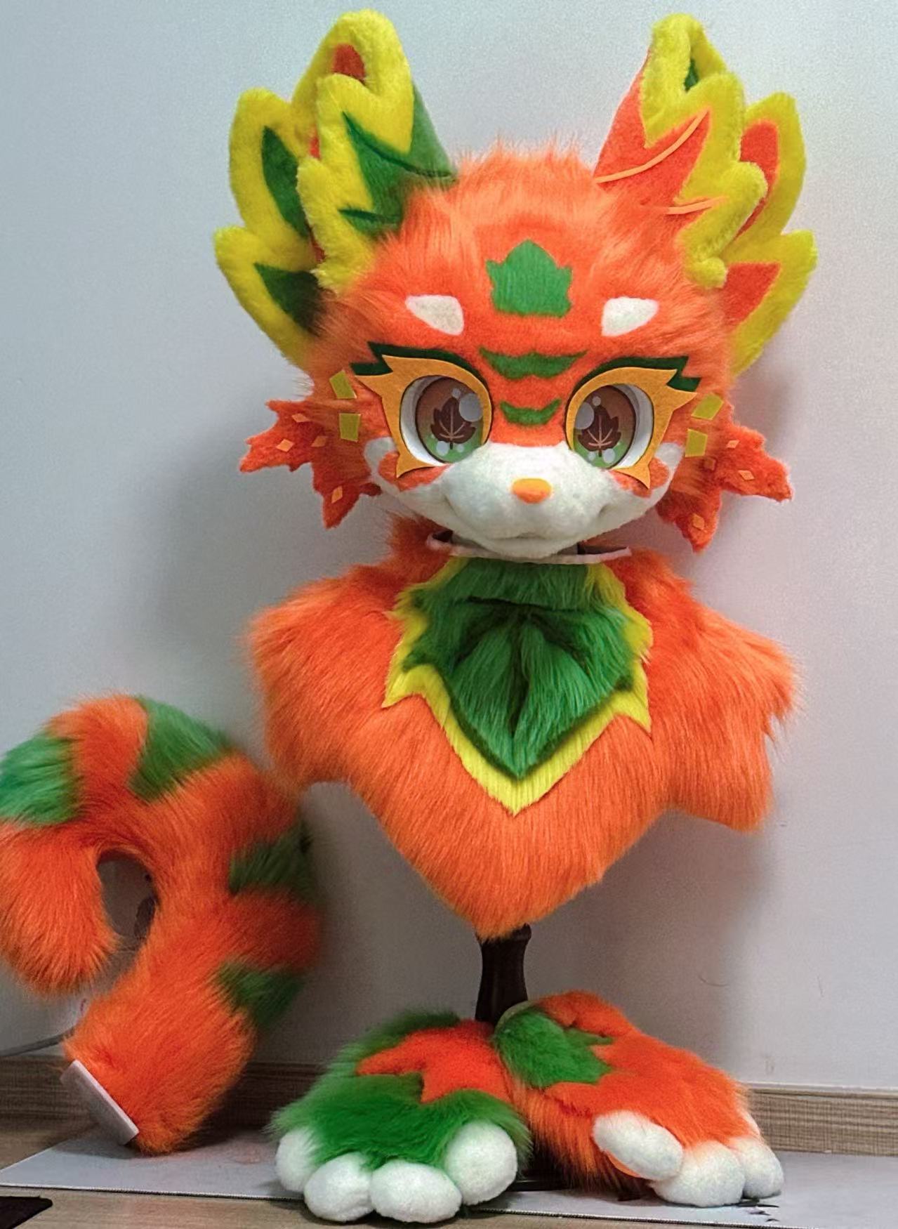 Maple Leaf Fox (Gift Handpaws+Tail)