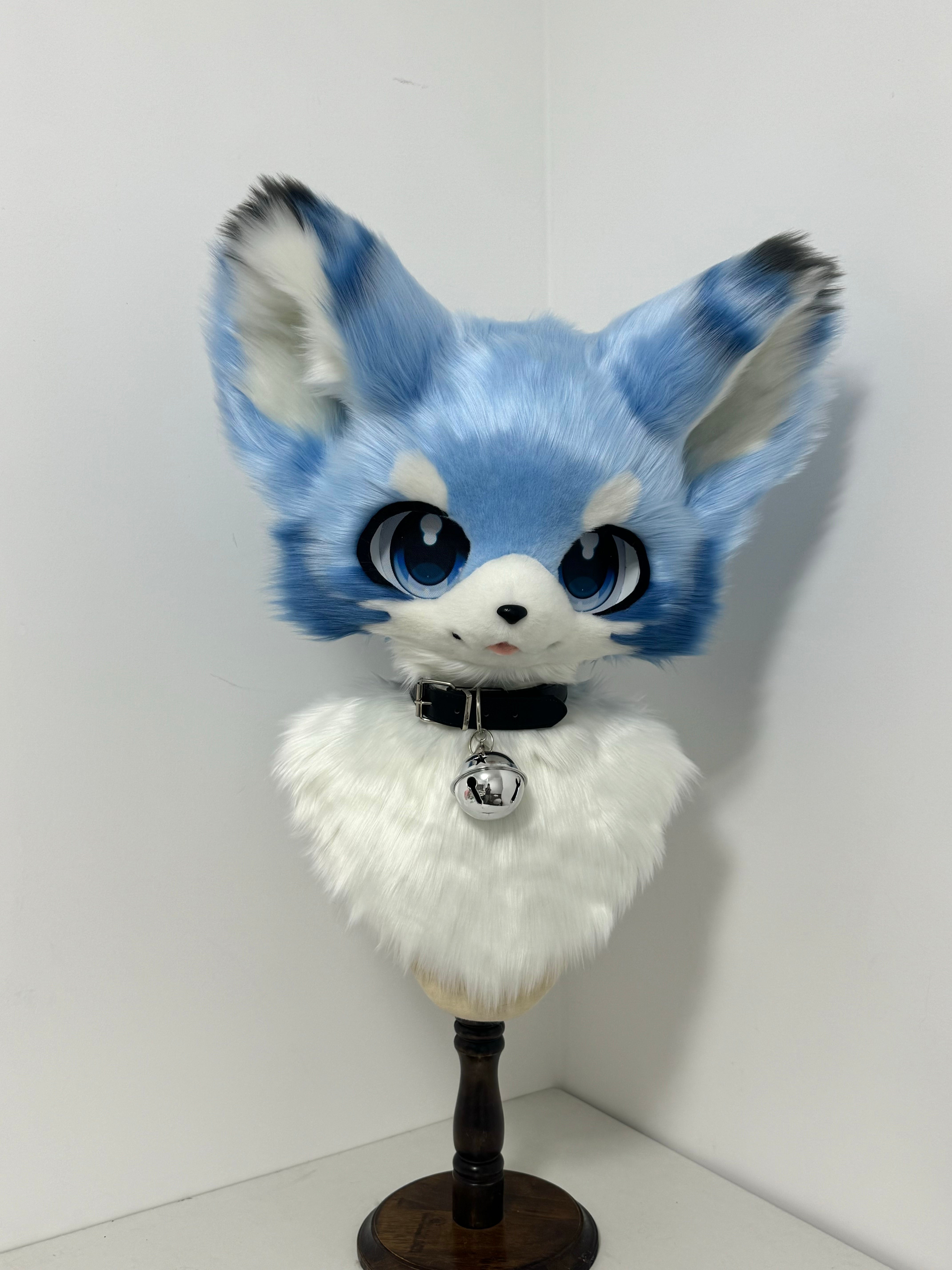 Blue Wolf Kemono Head Fursuit
