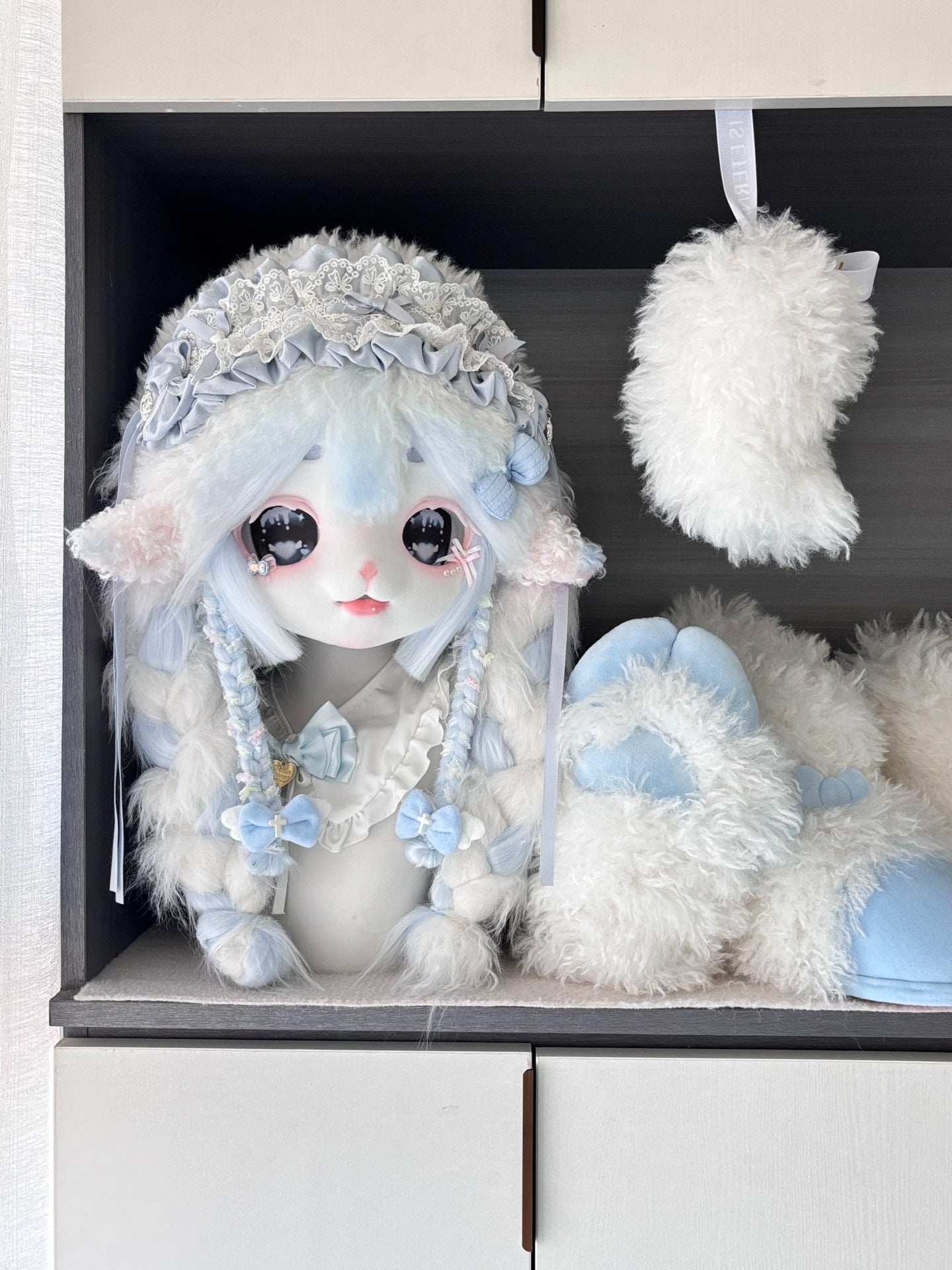 [Lamb] Blue Lamb Kig Fursuits Stock (Gift Handpaws+Feetpaws+Tail)