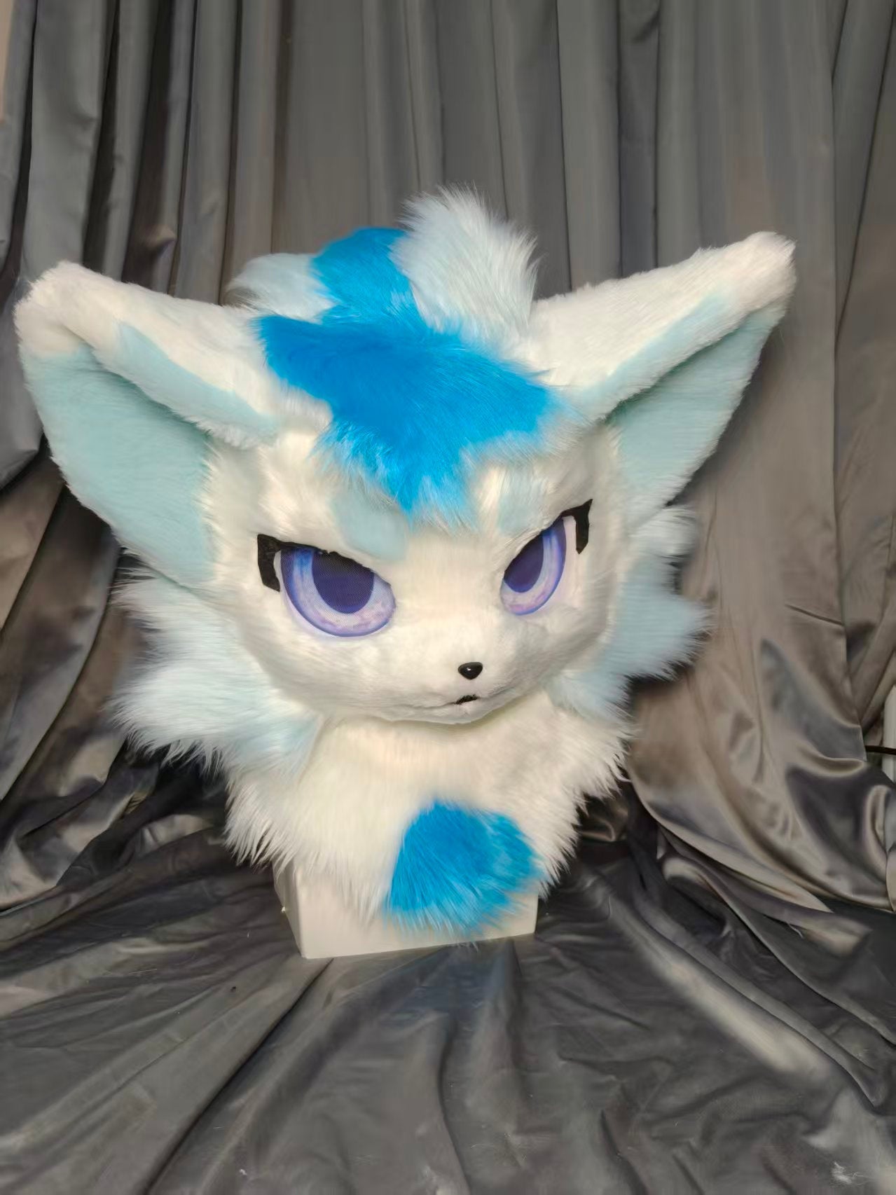 Blue Wolf Kemono Head Fursuit