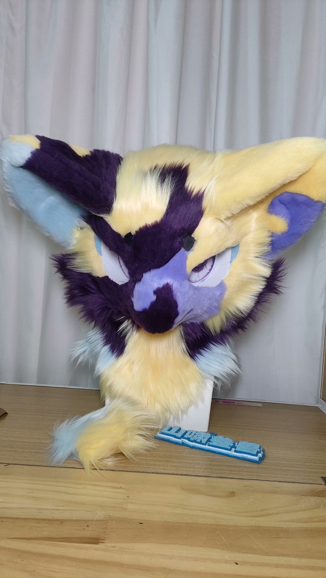 Evil Bird Dragon Kemono Head Fursuit