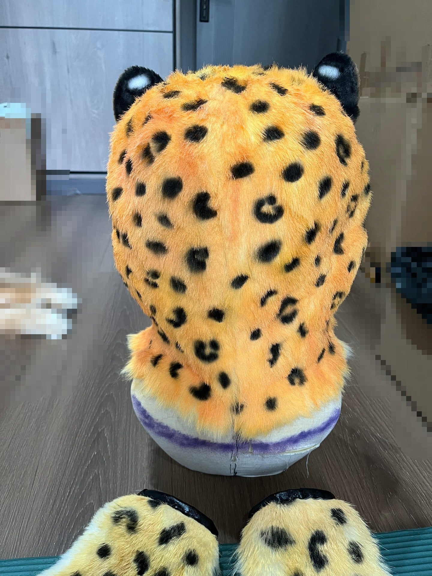 Leopard Realistic Head Fursuit