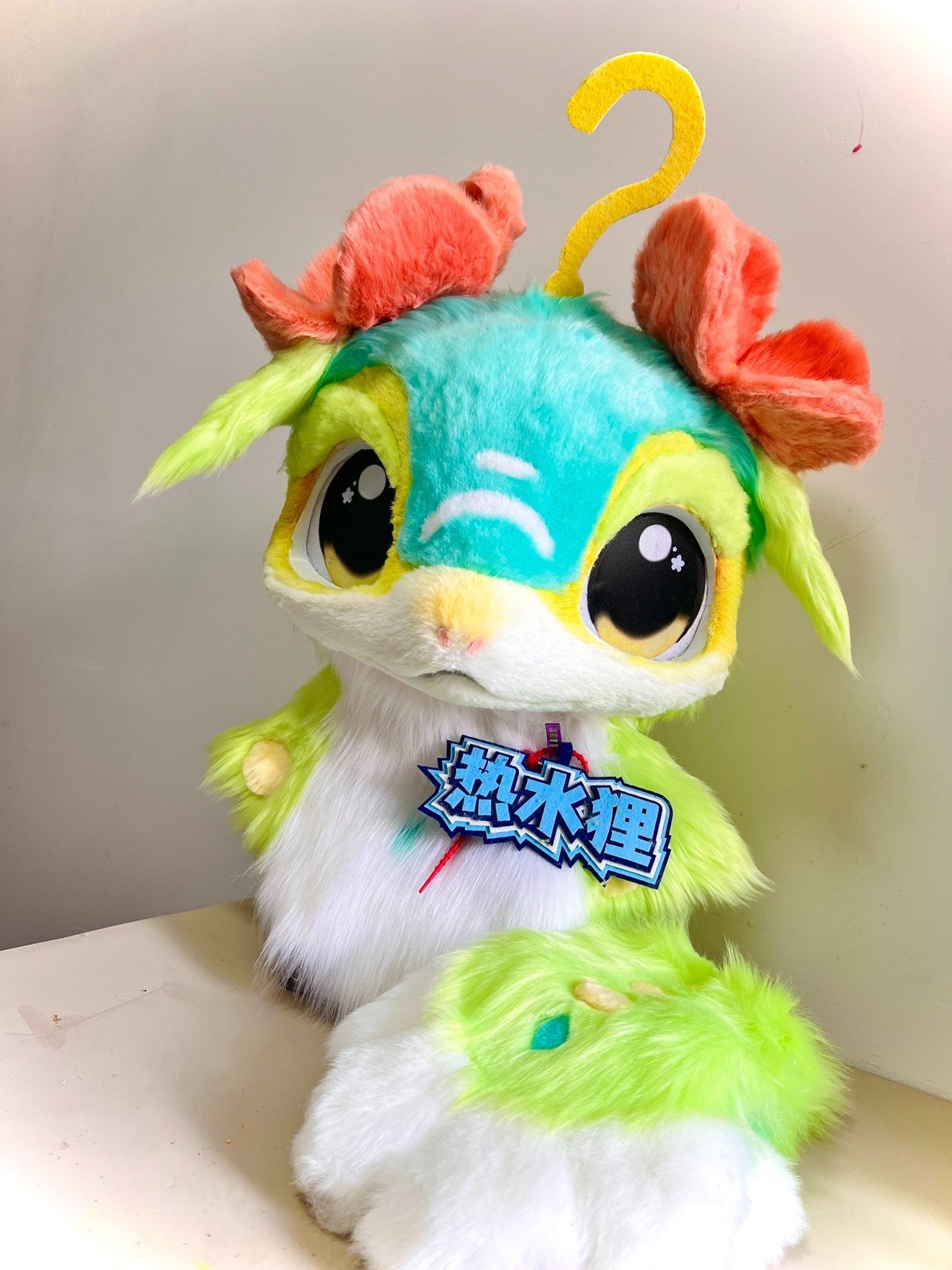 Colorful Snake Kemono Head Fursuit (Gift Handpaws+Tail)