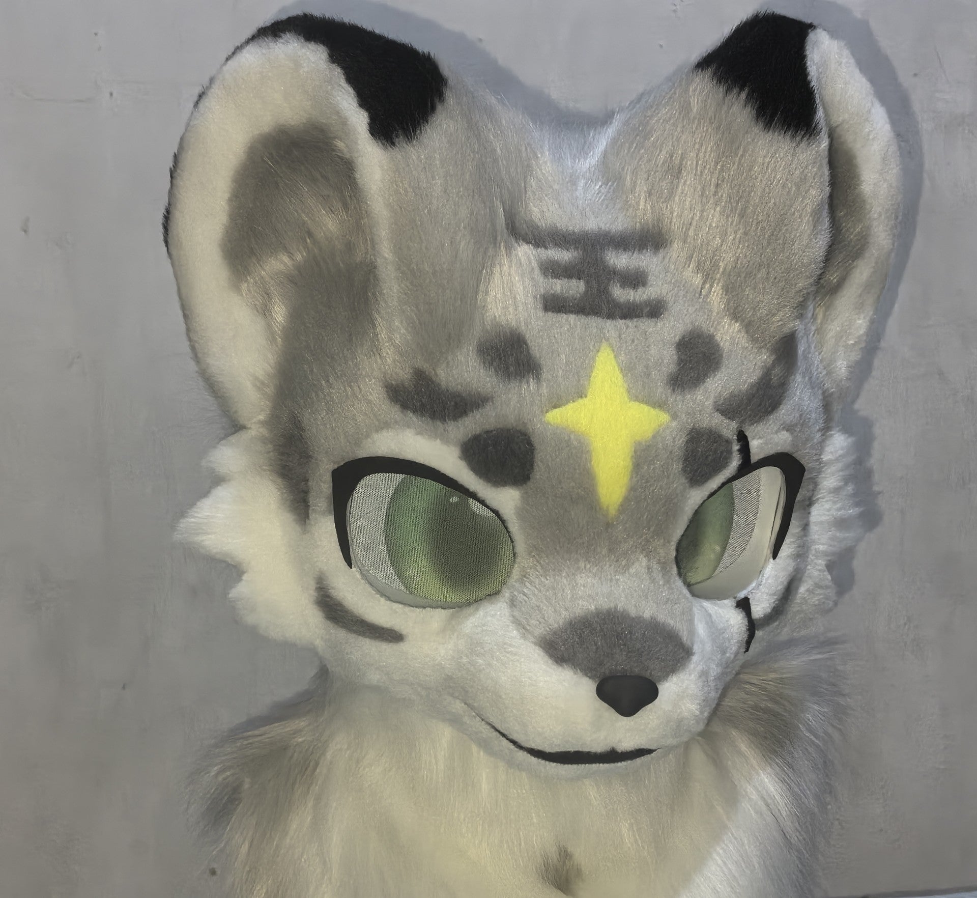 Gray Tiger Kemono Head Fursuit