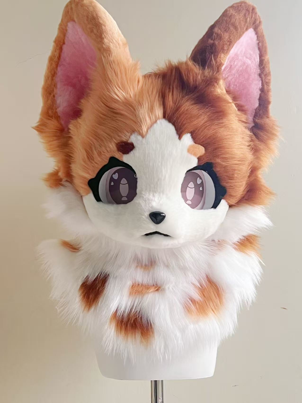 Milk Puppy Kemono Head Fursuit (Gift Tail)