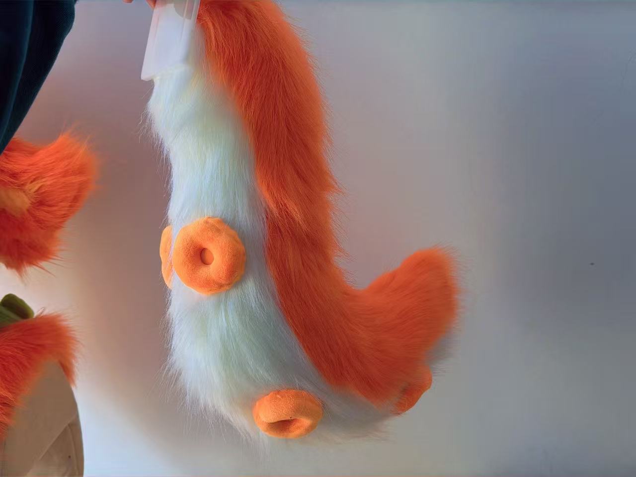 Carrot Octopus Kitten Kemono Head Fursuit (Gift Handpaws+Tail)