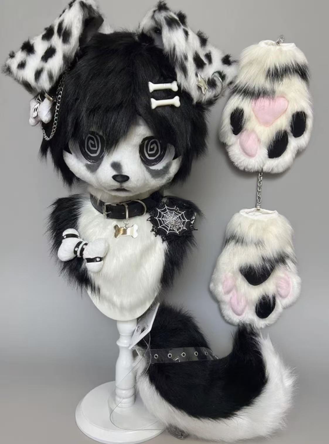 Dizziness Puppy Kig Head Fursuit (Gift Handpaws)