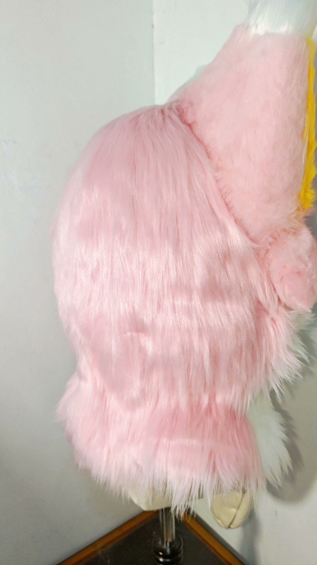 Pink Puppy Kemono Head Fursuit