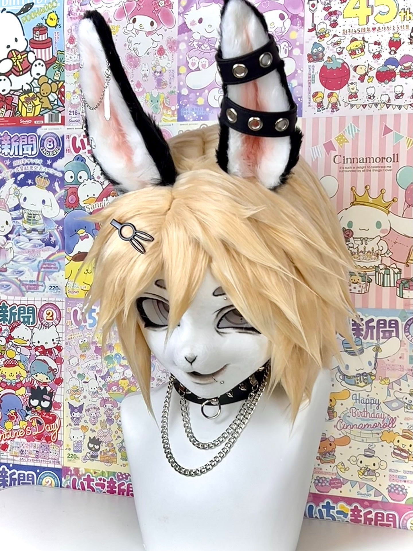 Cool Bunny Kig Head Fursuit