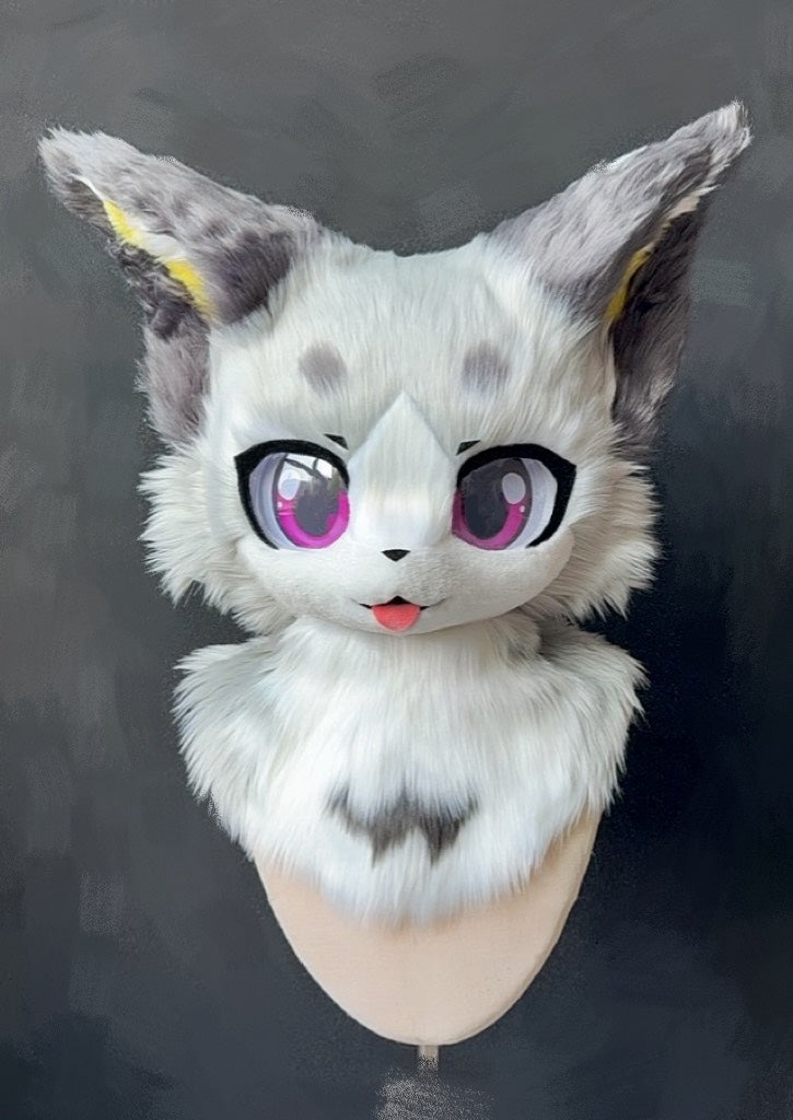 Ragdoll Kitten Kemono Head Fursuit
