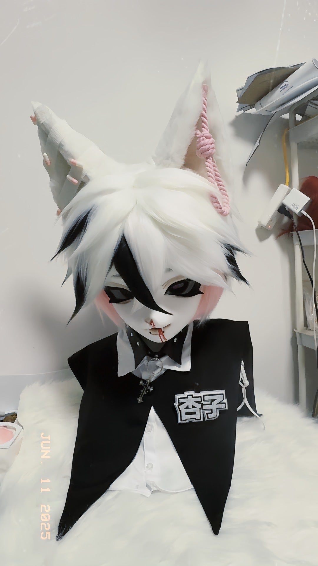 Pill Fox Kig Head Fursuit