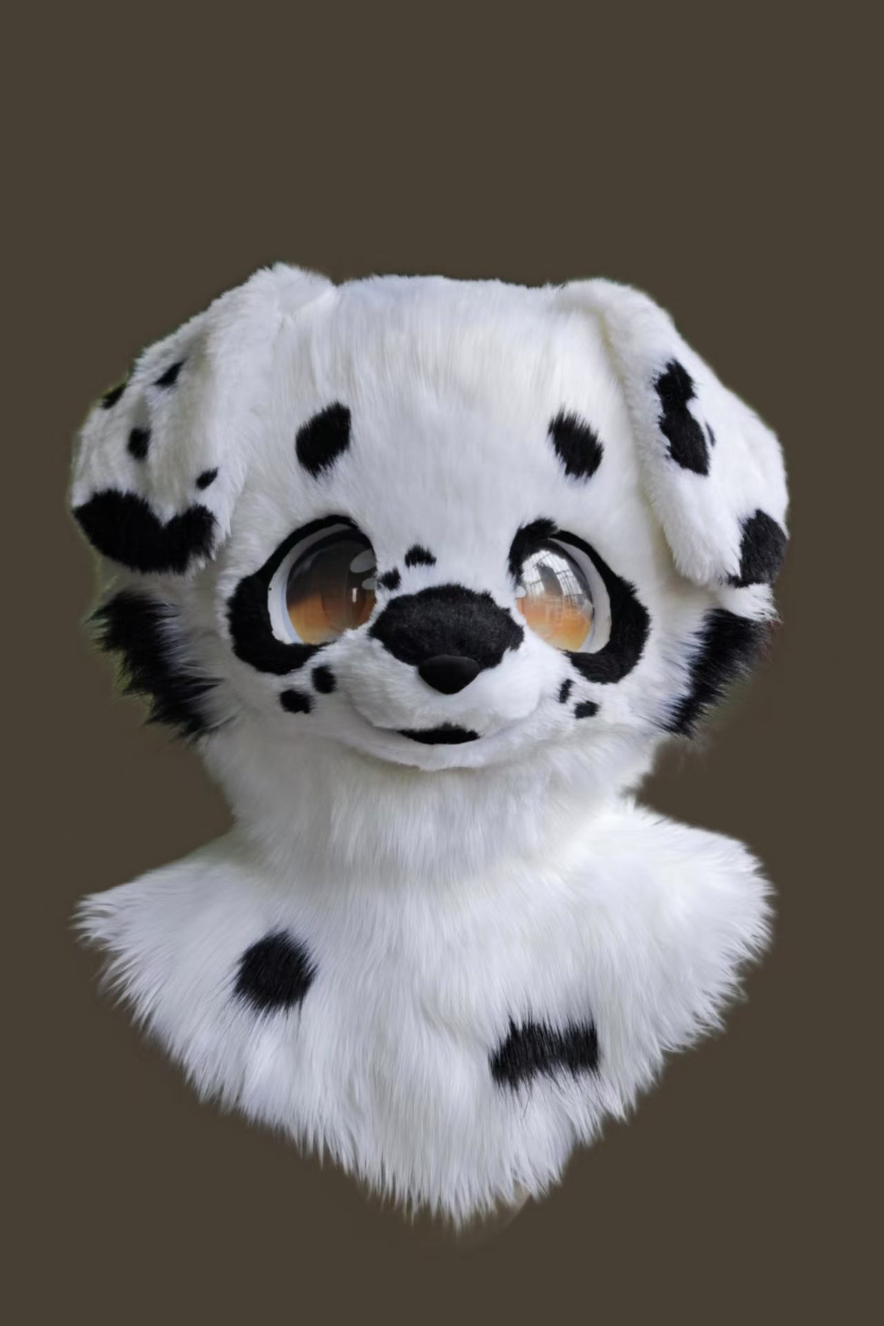 Dalmatian Kemono Head Fursuit
