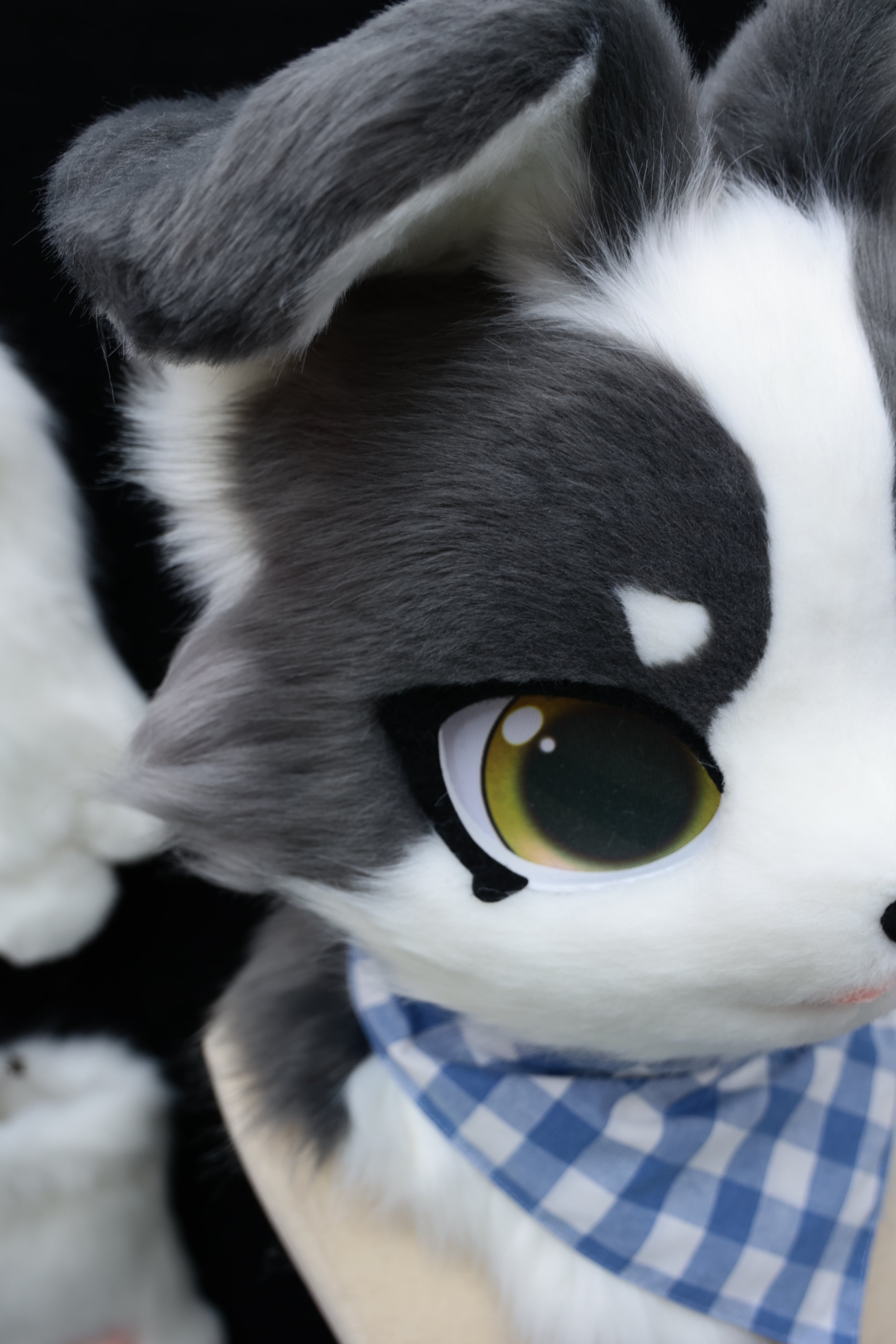 Gary White Puppy Kemono Head Fursuit