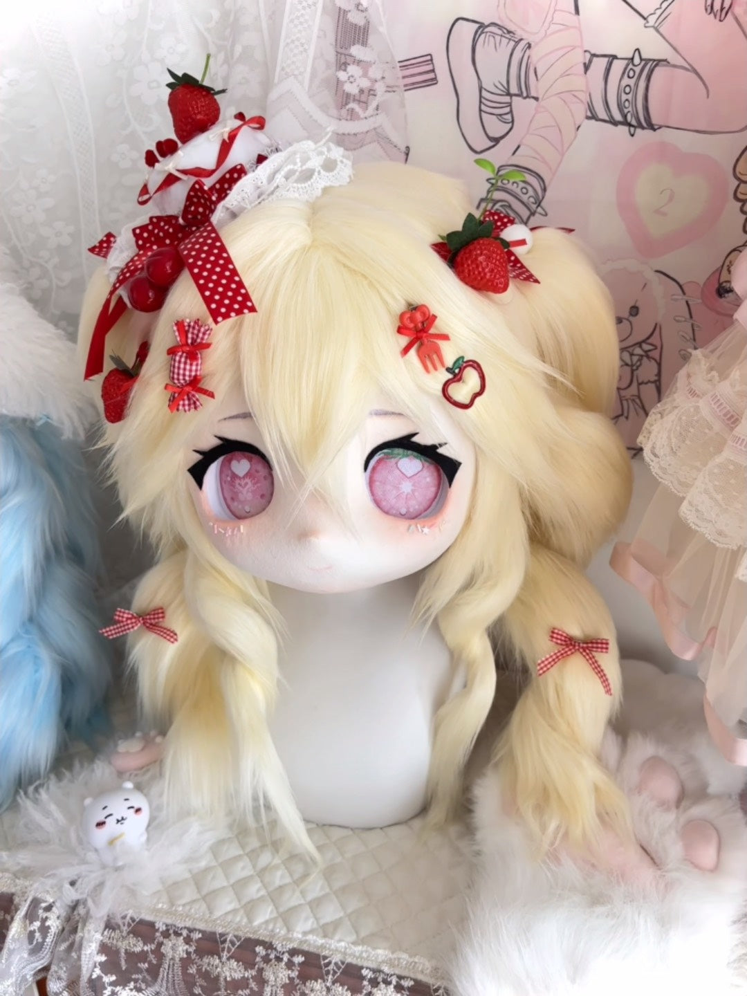 [Human] Strawberry Human OC Kig Fursuits Stock