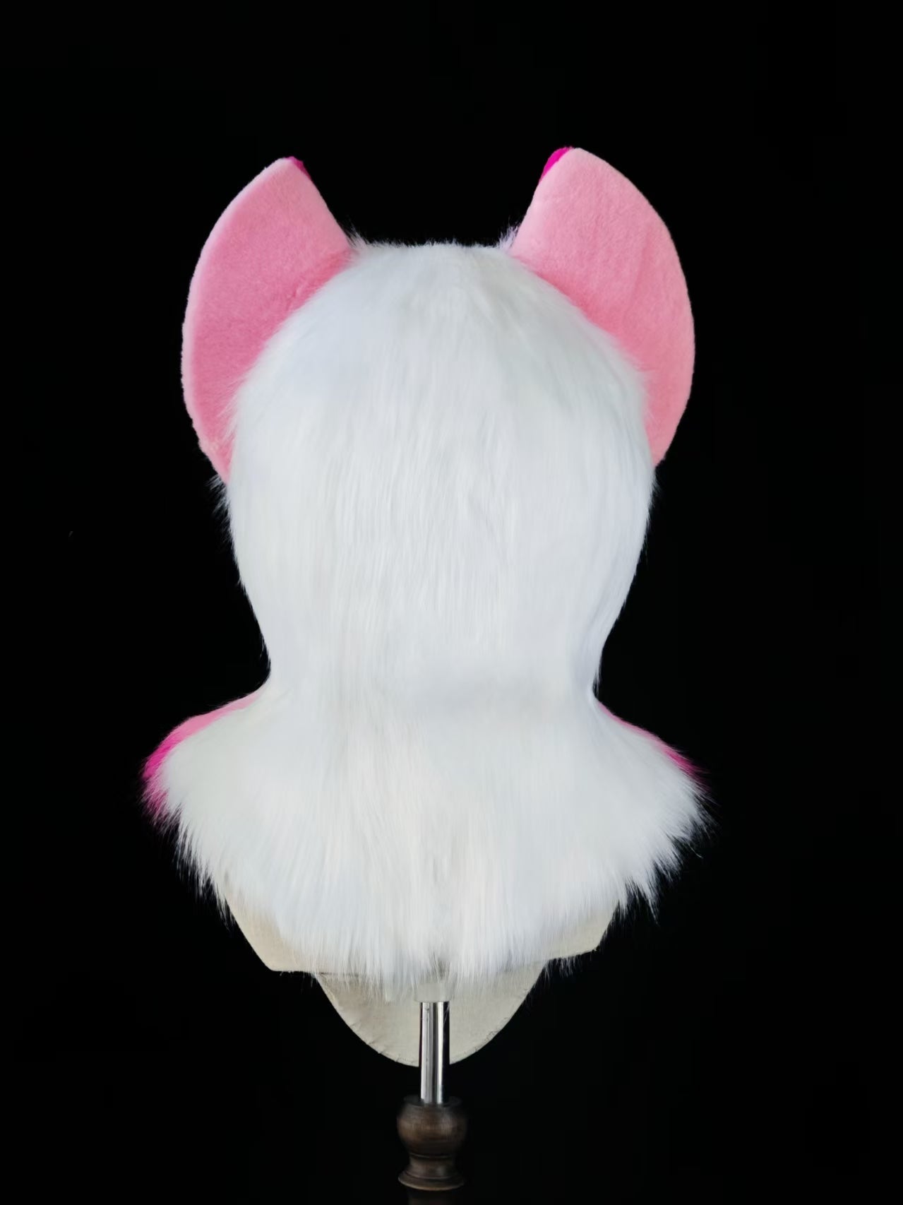 Pink Kitten Kemono Head Fursuit (Gift Handpaws+Tail)