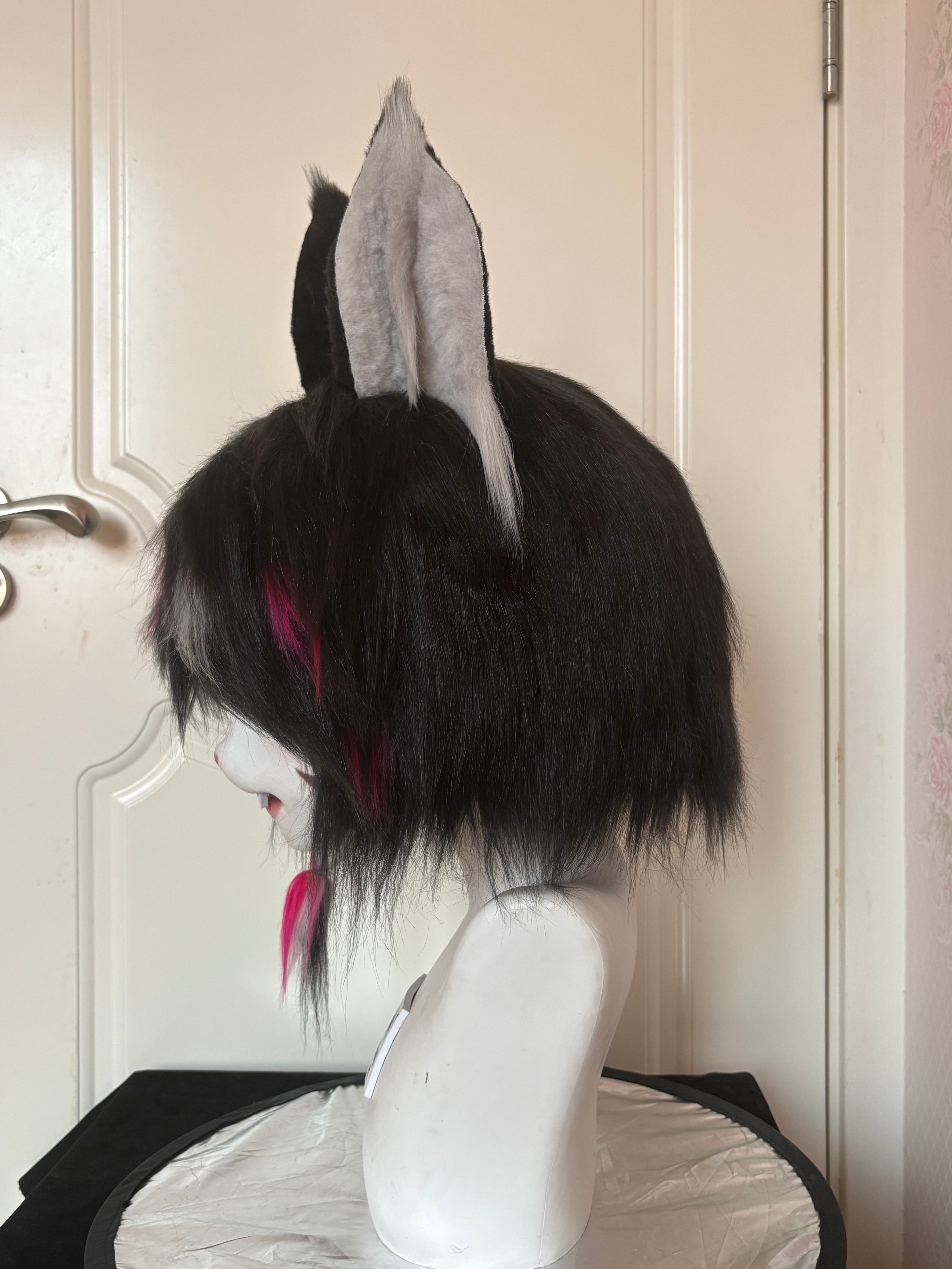 Black Fox Kig Head Fursuit
