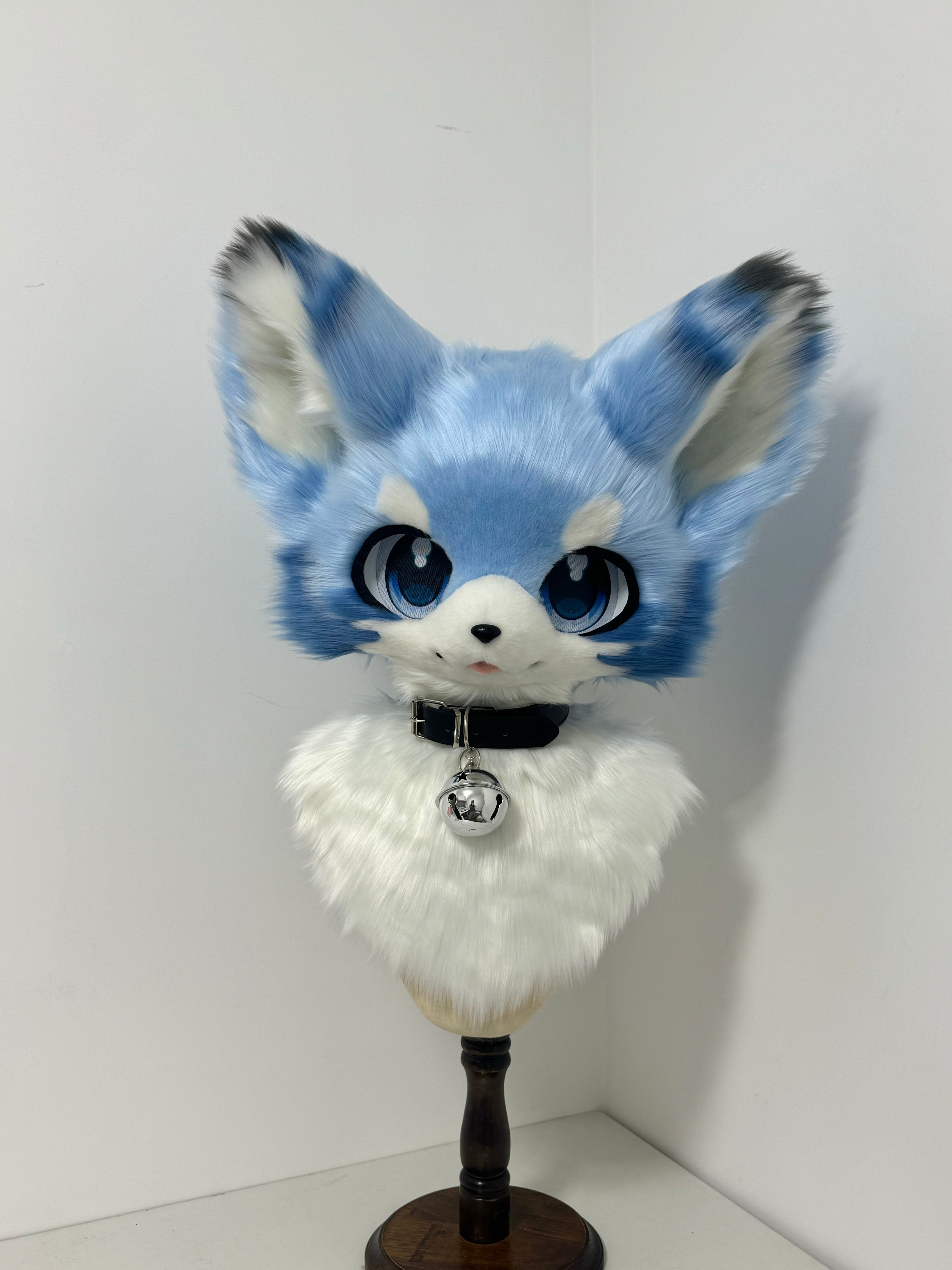 Blue Wolf Kemono Head Fursuit