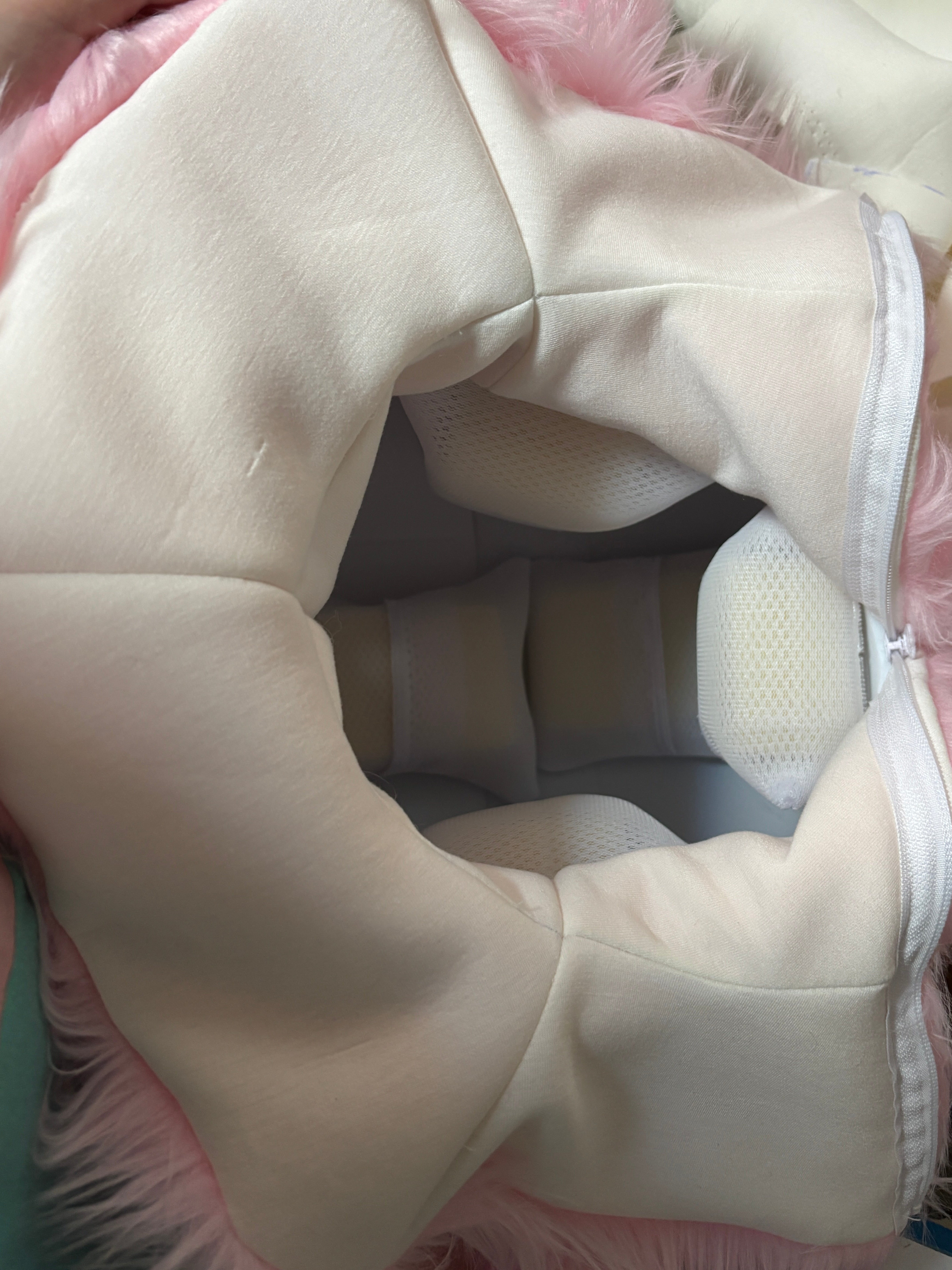 Pink Lamb Kemono Head Fursuit