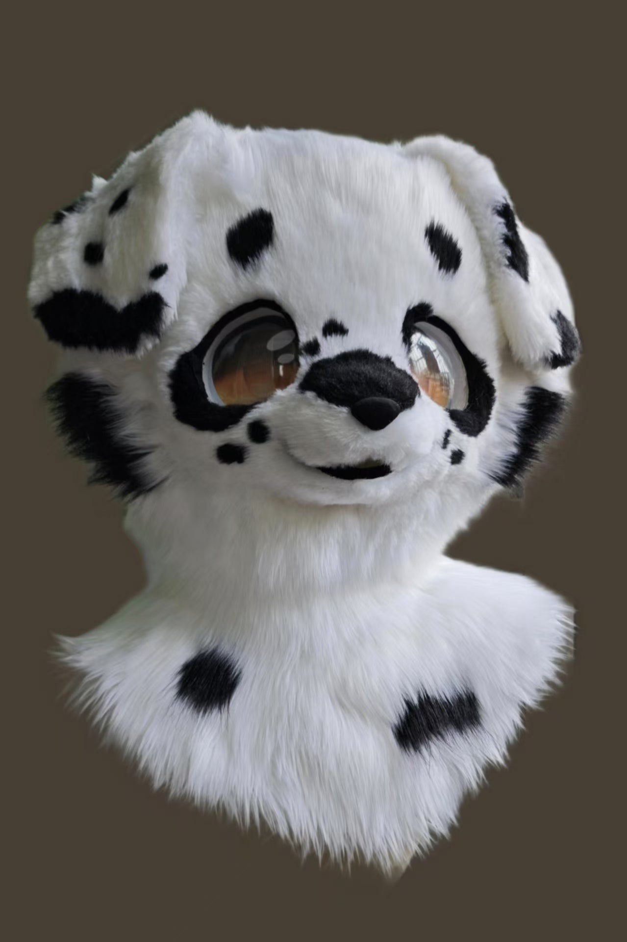 Dalmatian Kemono Head Fursuit