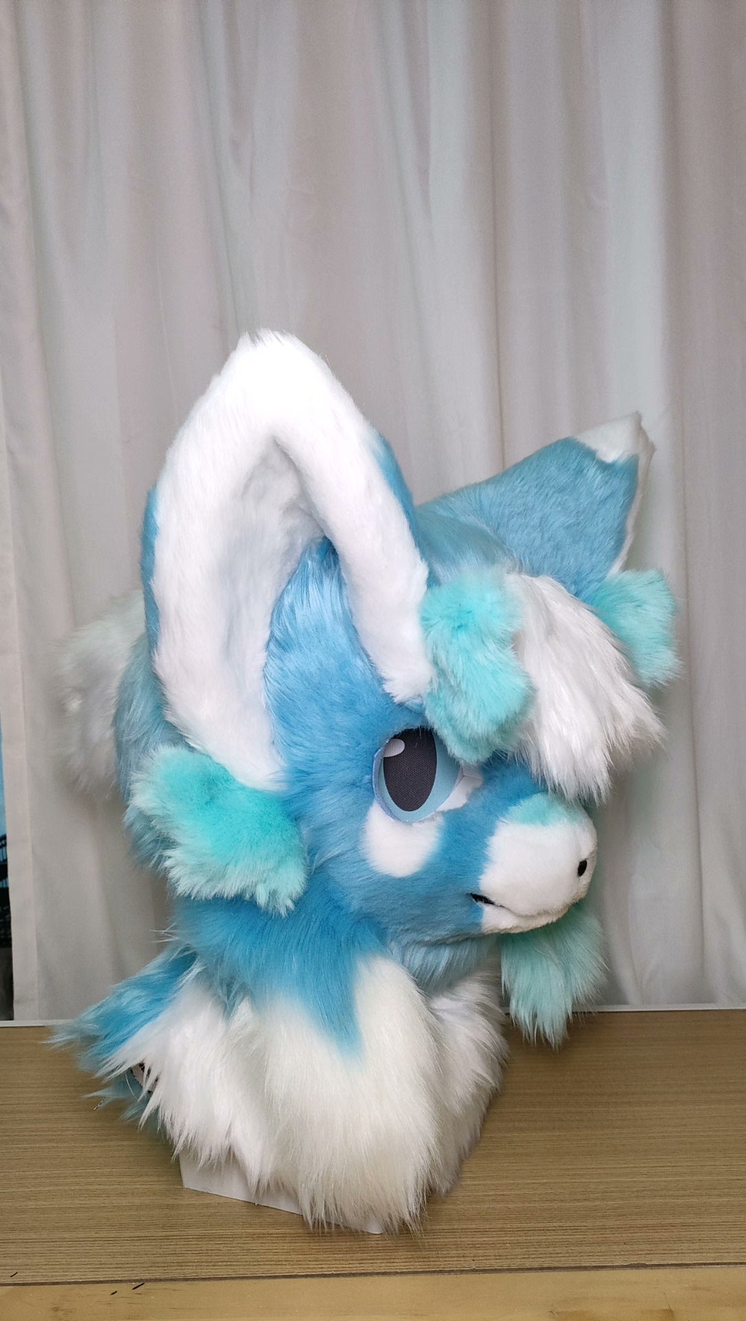 Blue Kitten Kemono Head Fursuits