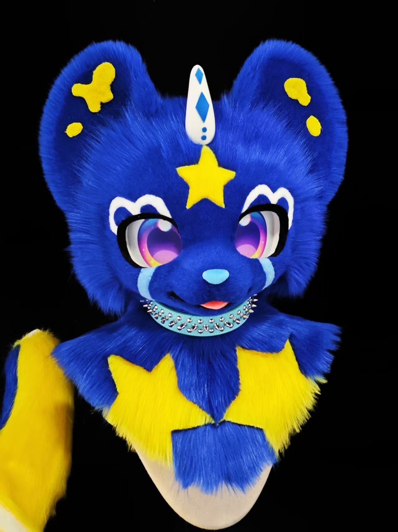 Star Bear Kemono Head Fursuit (Gift Handpaws+Tail)