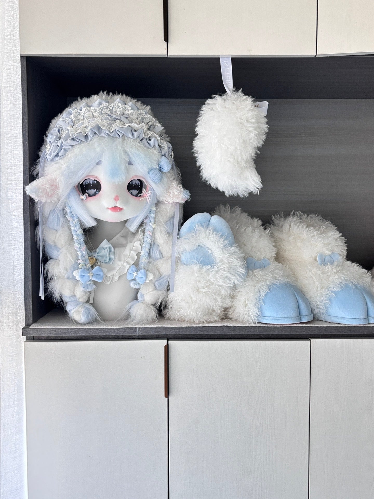 [Lamb] Blue Lamb Kig Fursuits Stock (Gift Handpaws+Feetpaws+Tail)