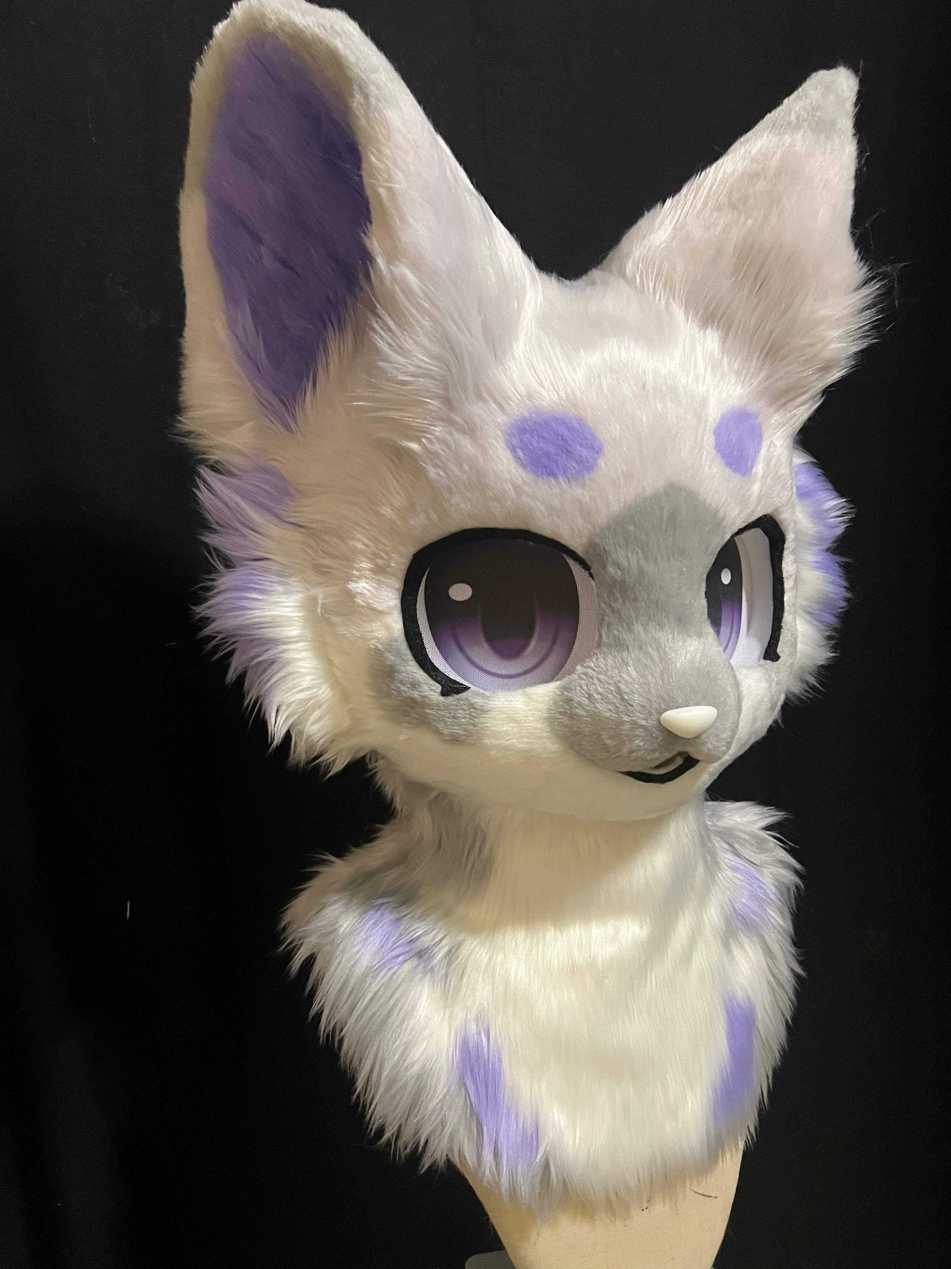 Taro Kitten Kemono Head Fursuit
