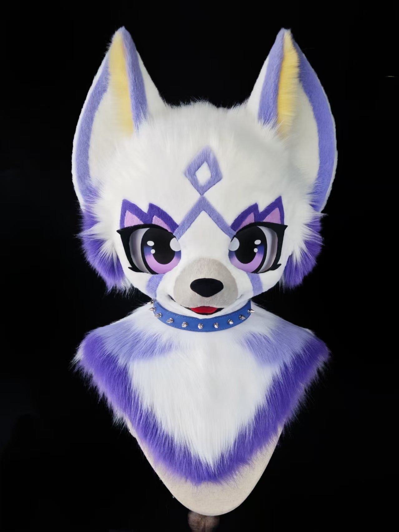 White Kitten Kemono Head Fursuit (Gift Handpaws+Tail)