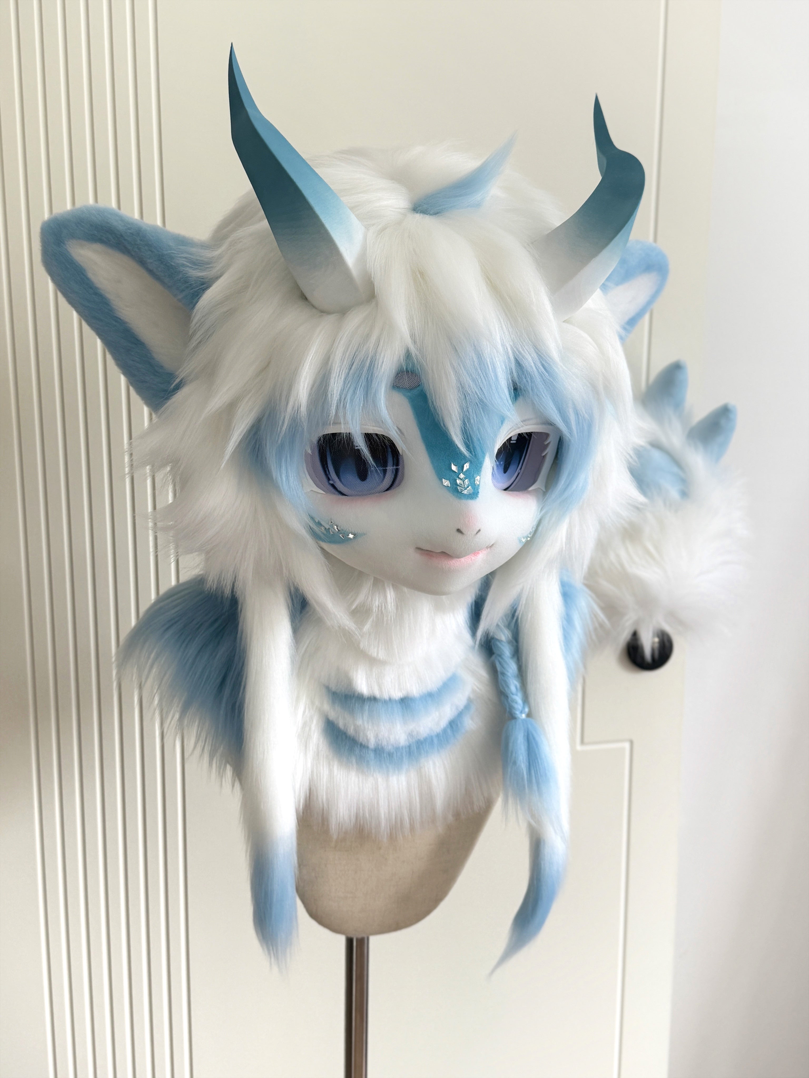 Dragon Glacier Kig Fursuits Stock (Gift Handpaws)
