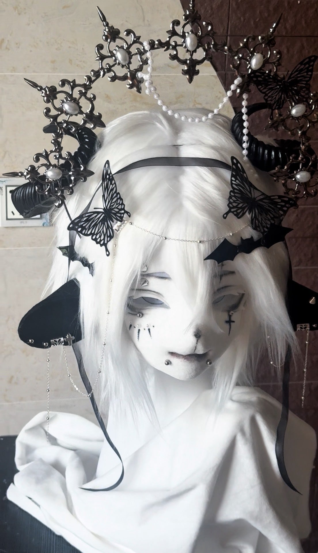 God Lamb Kig Head Fursuit