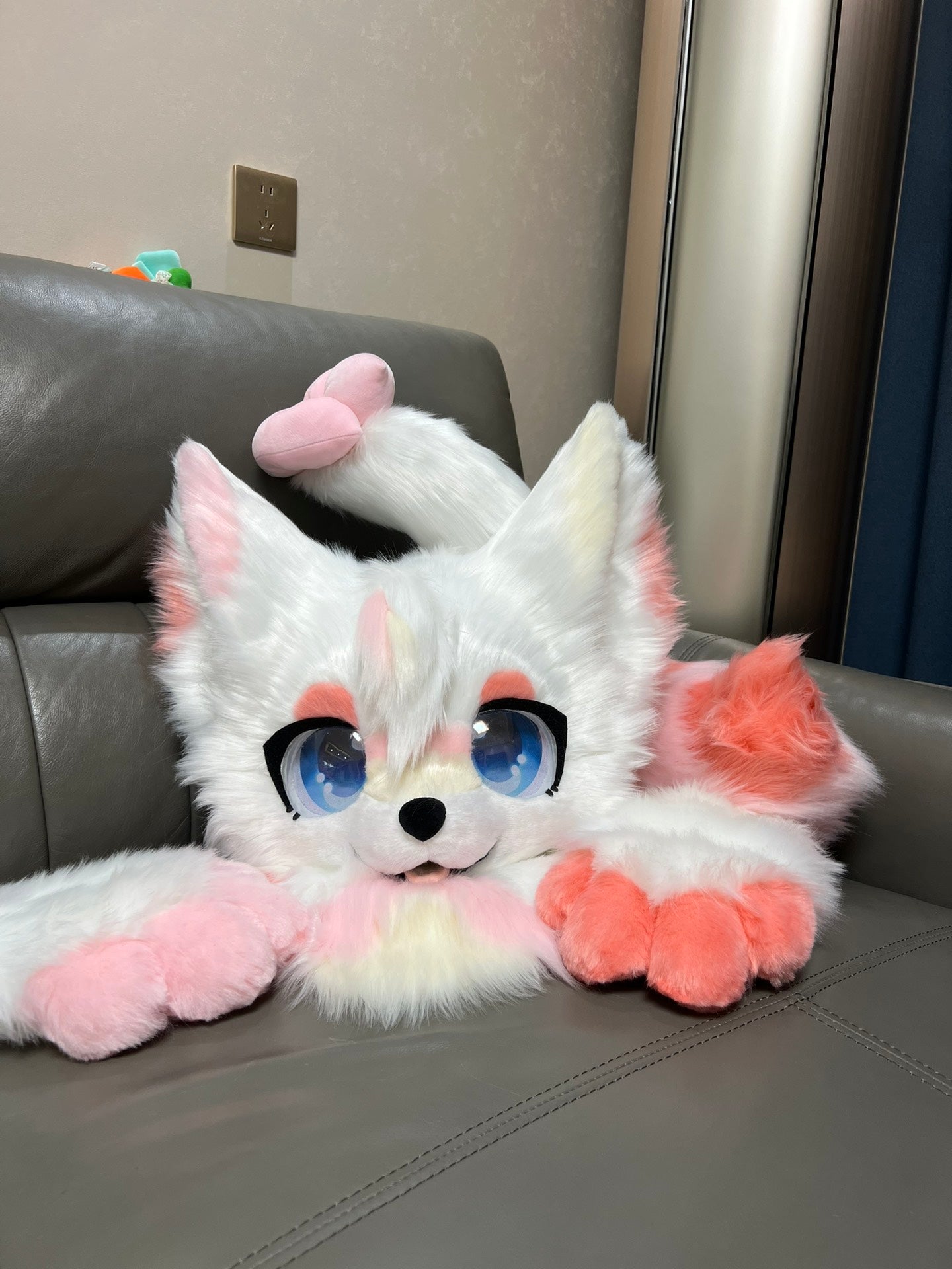 [Puppy] Pink Puppy Kemono Fursuits Stock