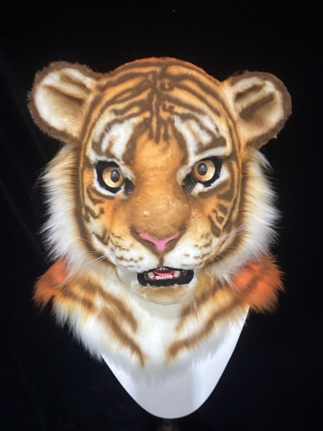 Orange Tiger Kemono Head Fursuit