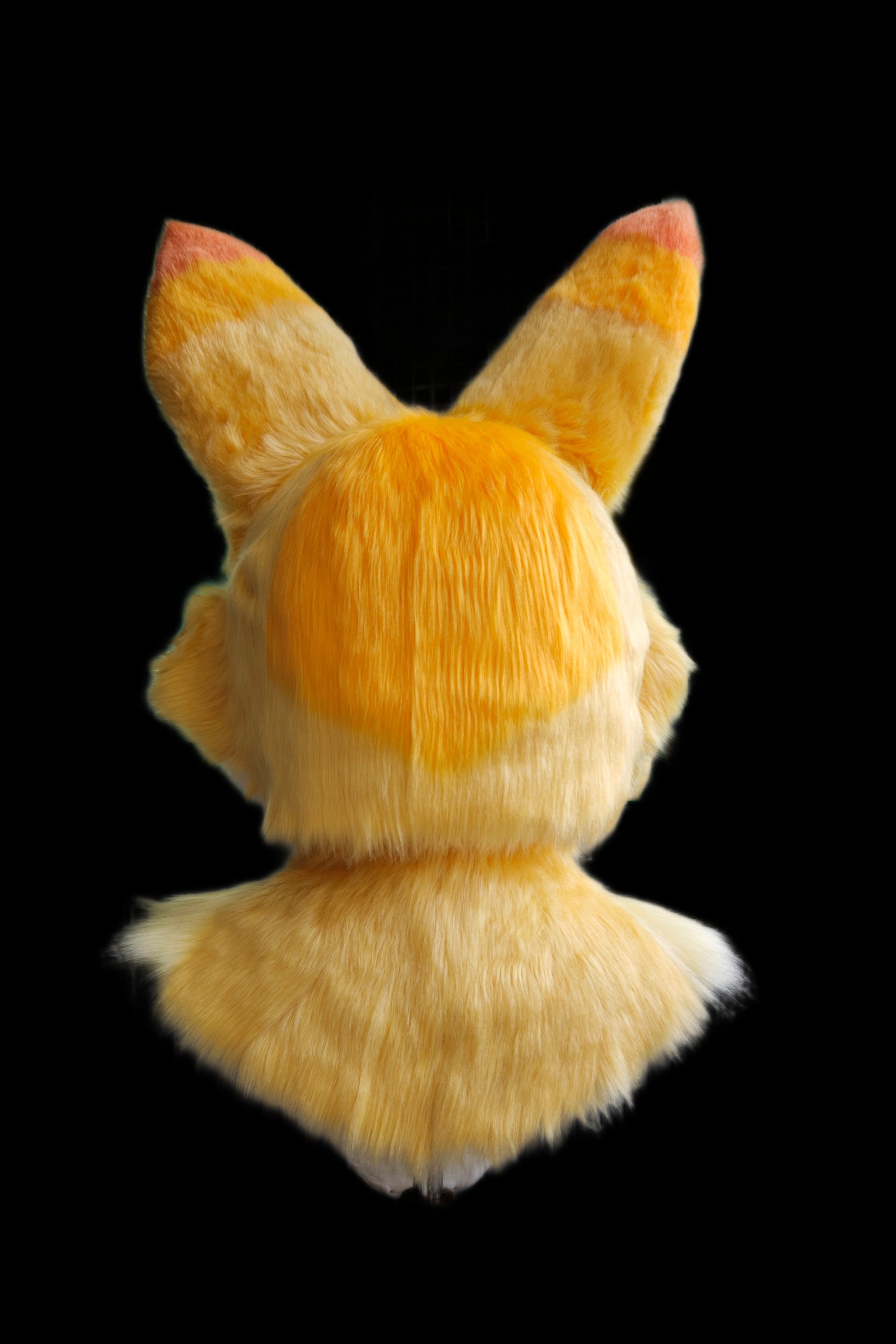 Carrot Bunny Kemono Head Fursuit (Gift Feetpaws+Handpaws+Fans)