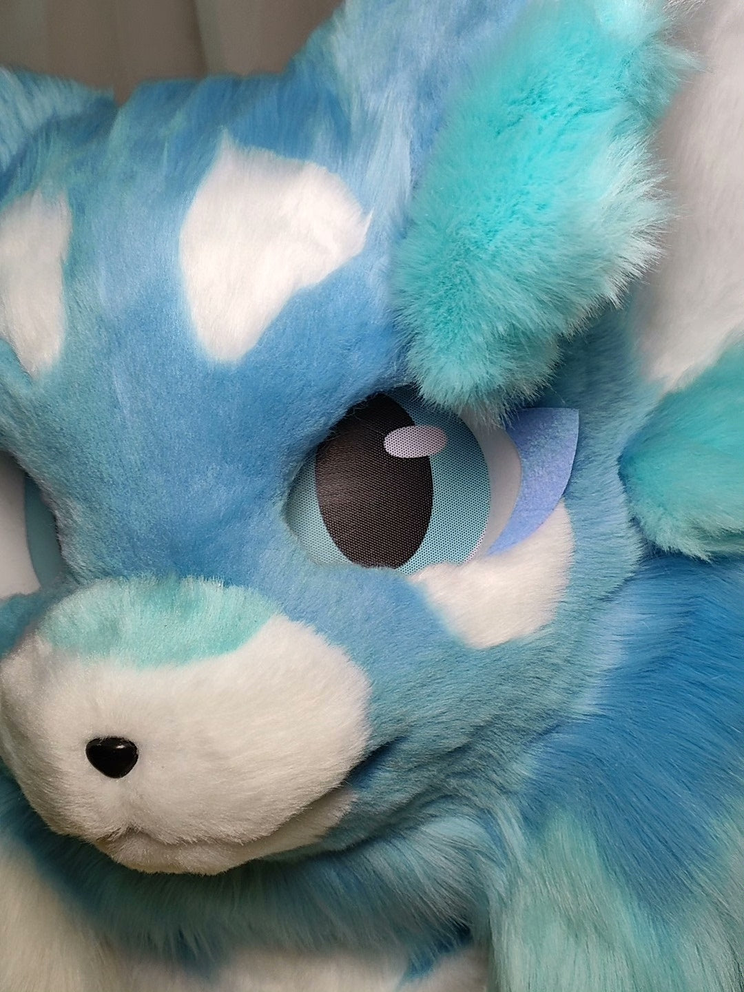 Blue Kitten Kemono Head Fursuits